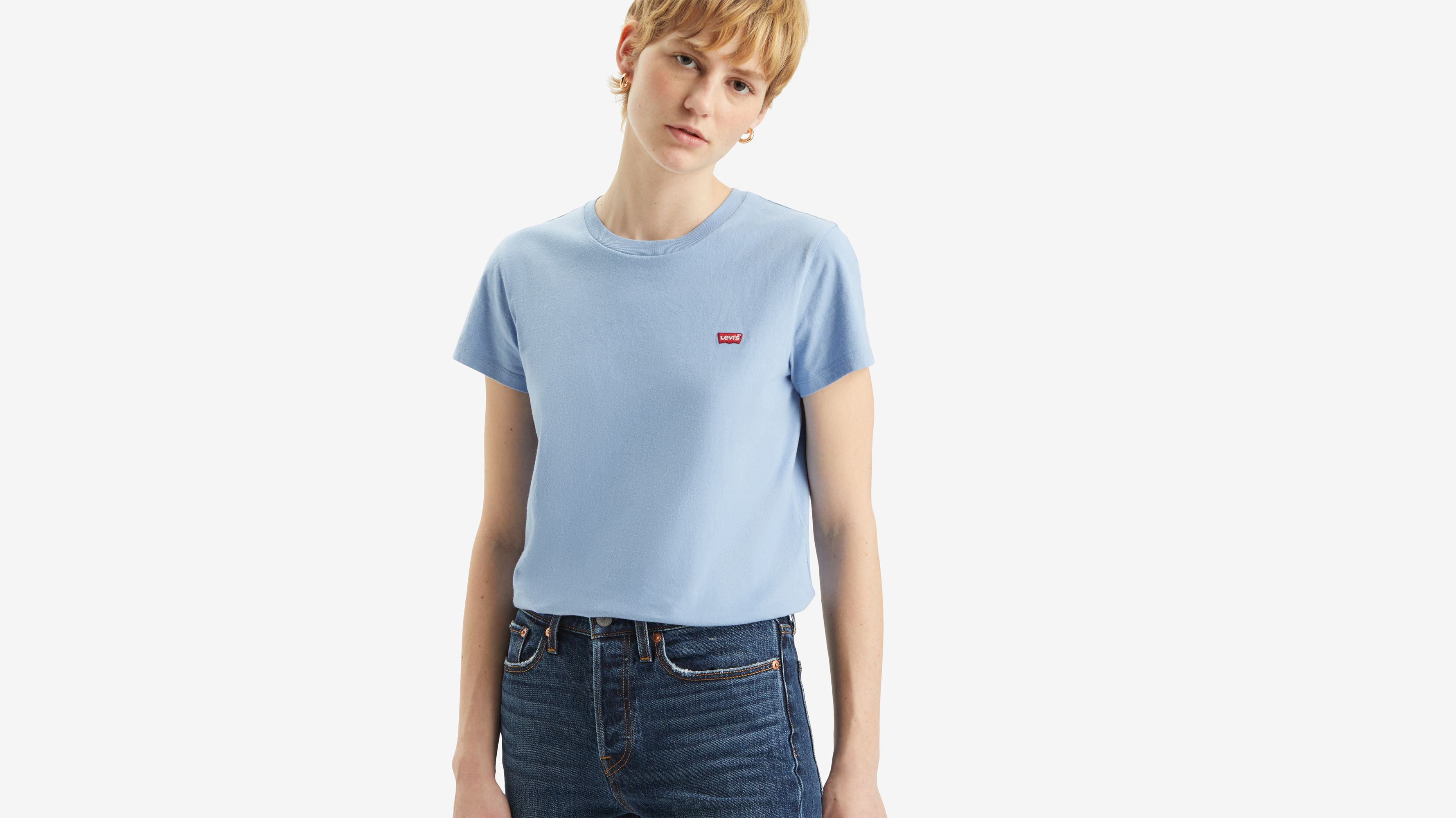 The Perfect Tshirt Blau Levi's® DE