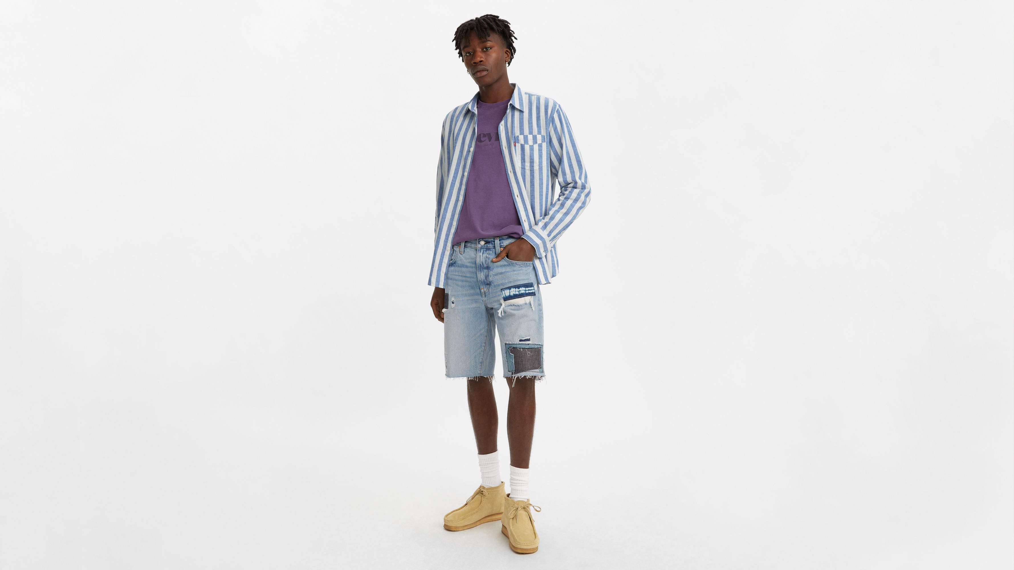 405 Standard Denim 10" Men's Shorts Brown Levi's® US