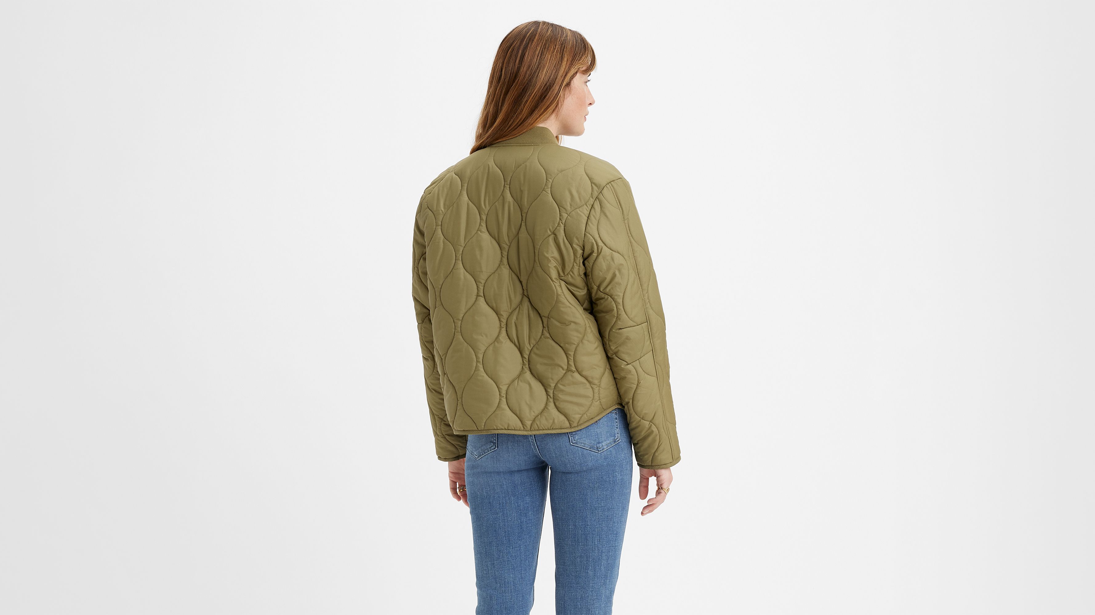 Onion Quilted Liner Jacket Green Levi's® US