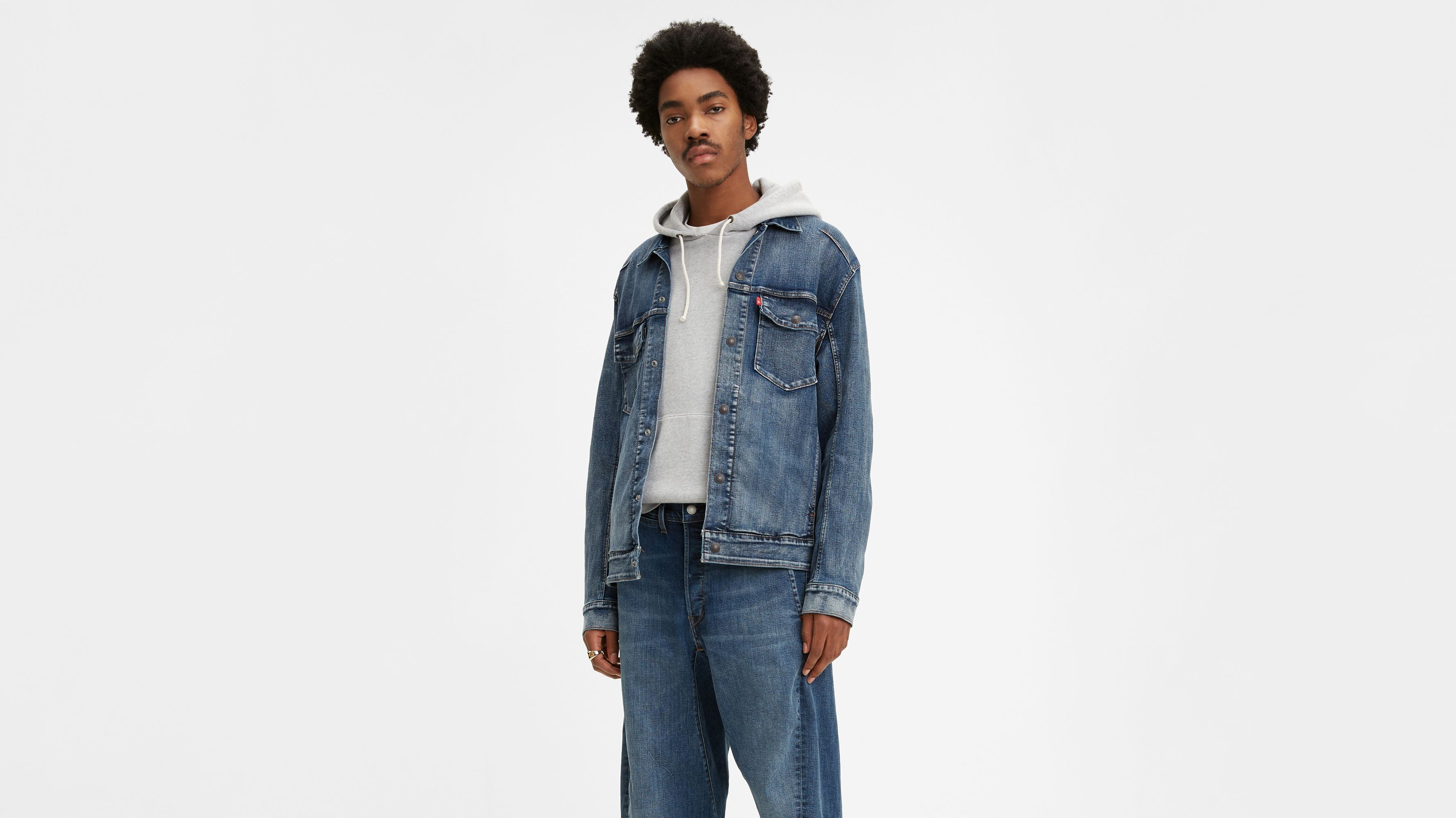 Levi's® Engineered Jeans™ Trucker Jacket Medium Wash Levi's® US