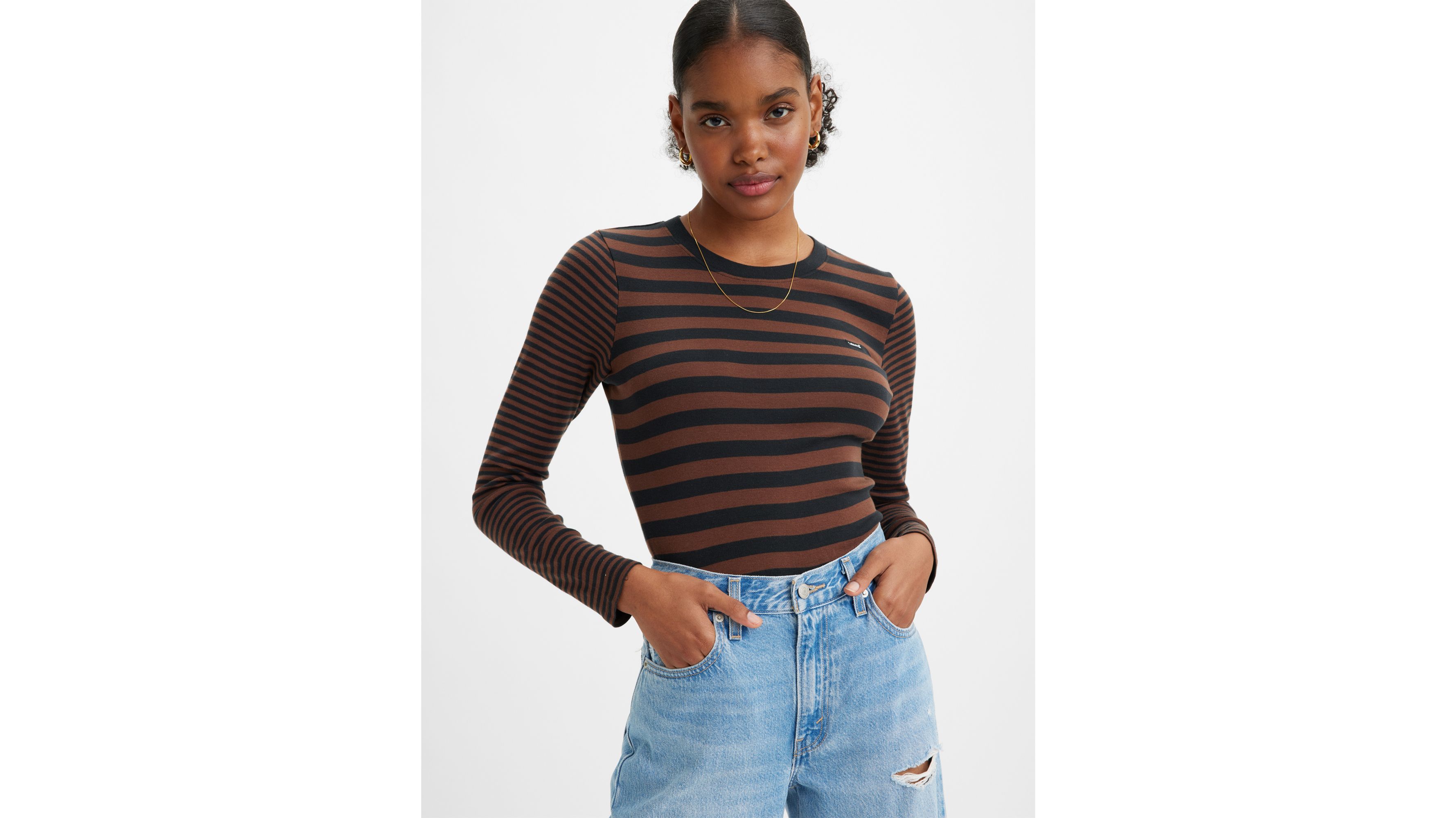 Long Sleeve Baby Tee Multi Colour Levi's® RS