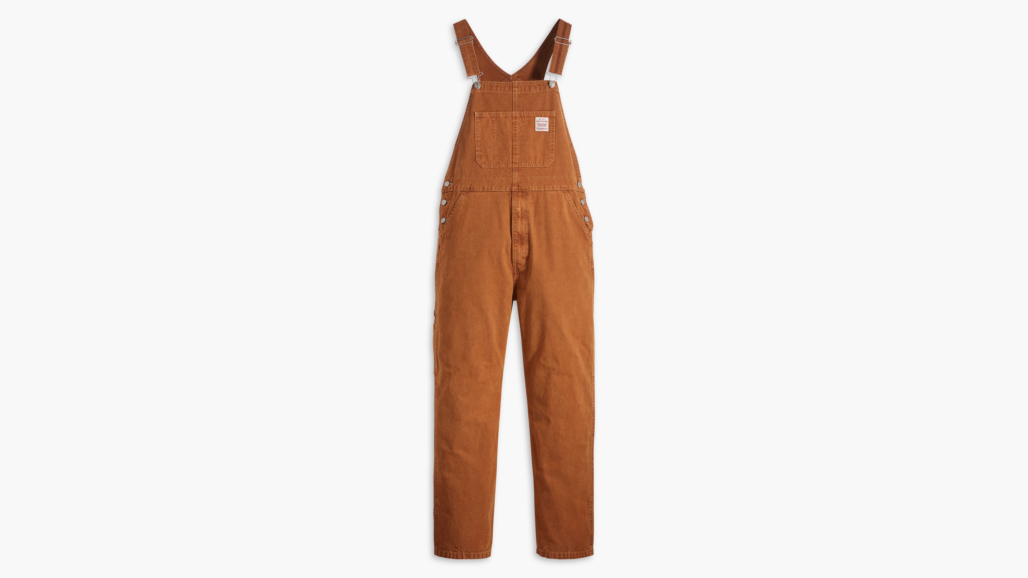 Red Tab™ Men's Overalls Brown Levi's® US