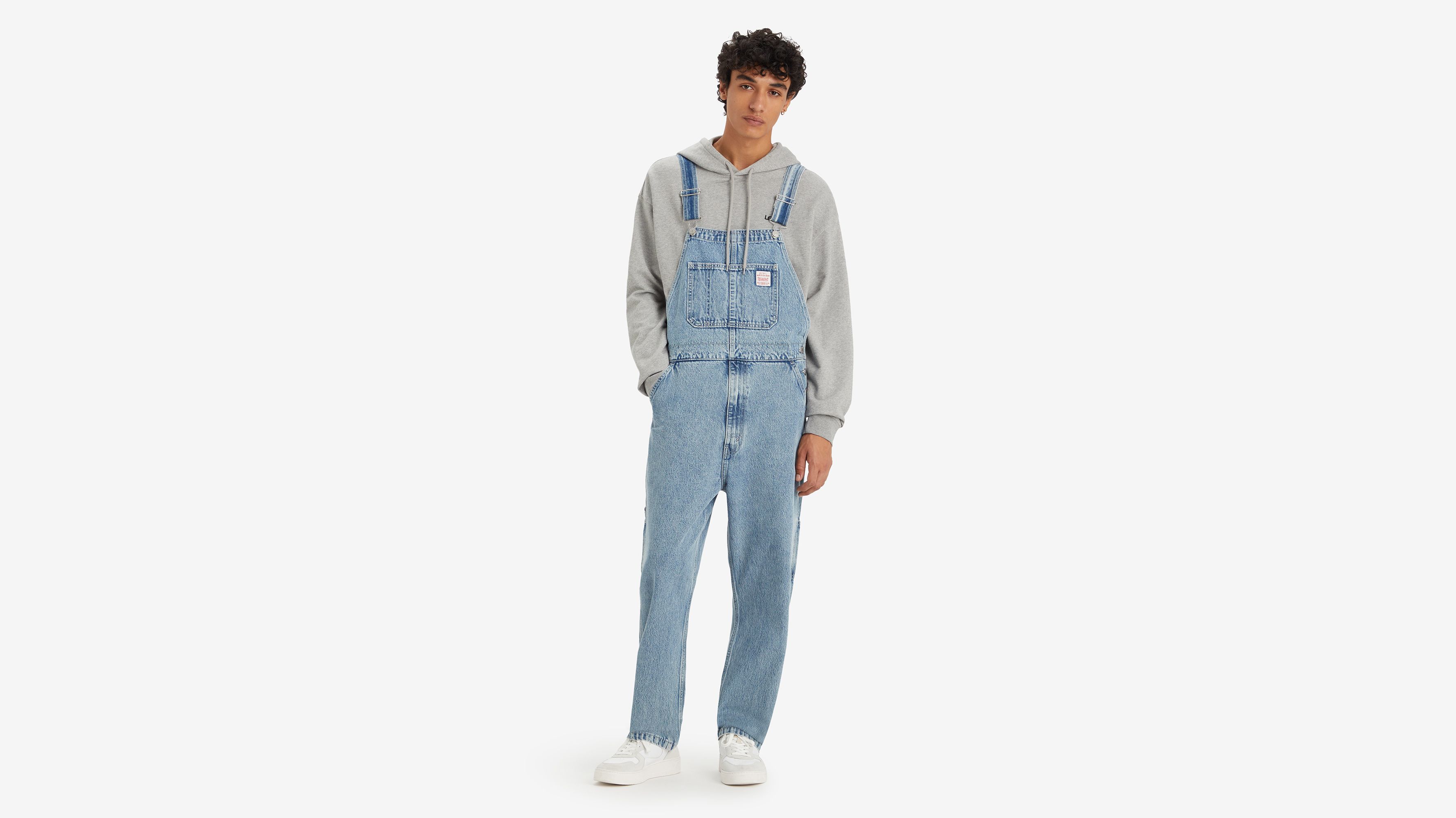 Red Tab™ Men's Overalls Light Wash Levi's® US