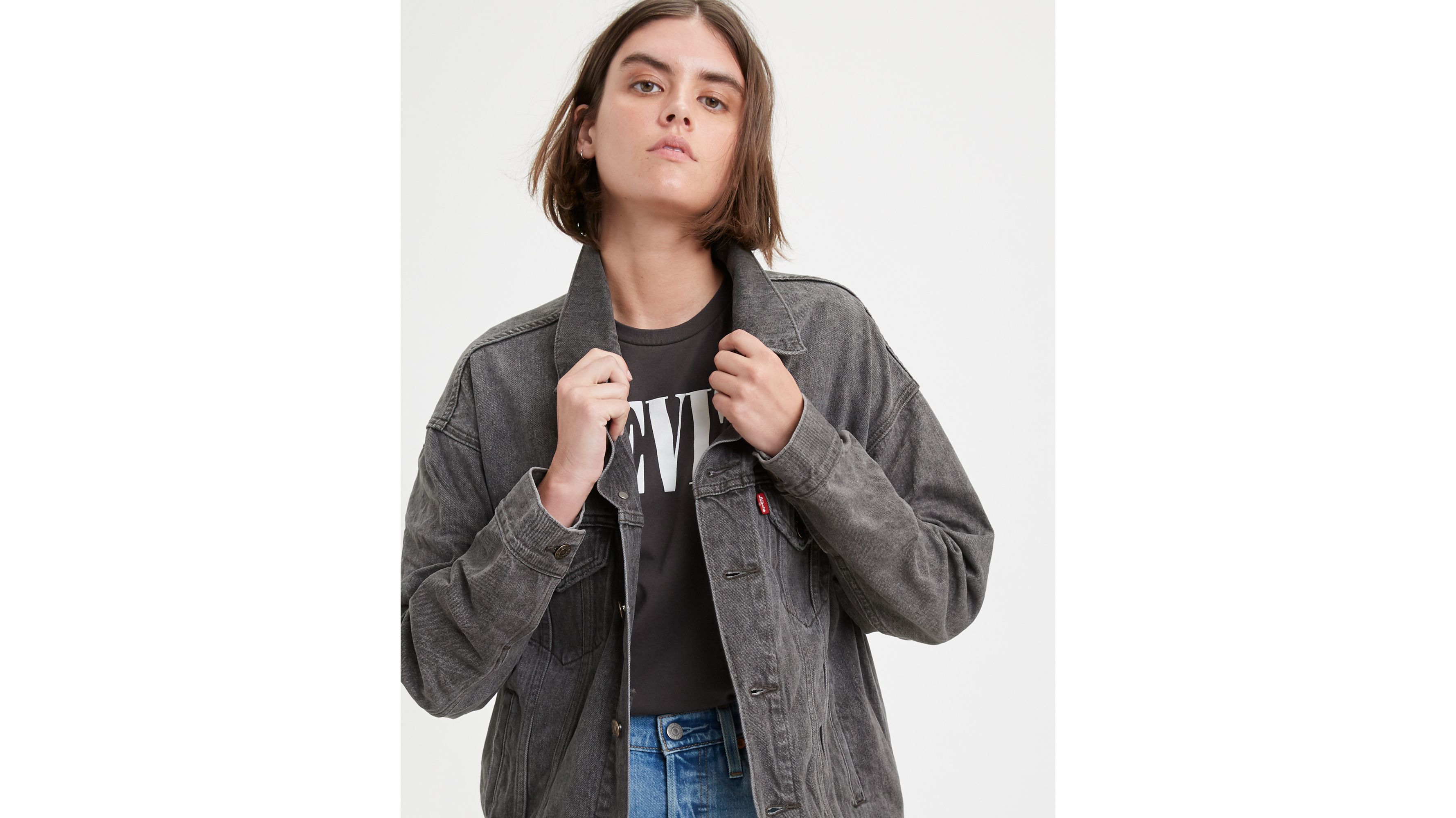 Dad Trucker Jacket Black Levi's® US