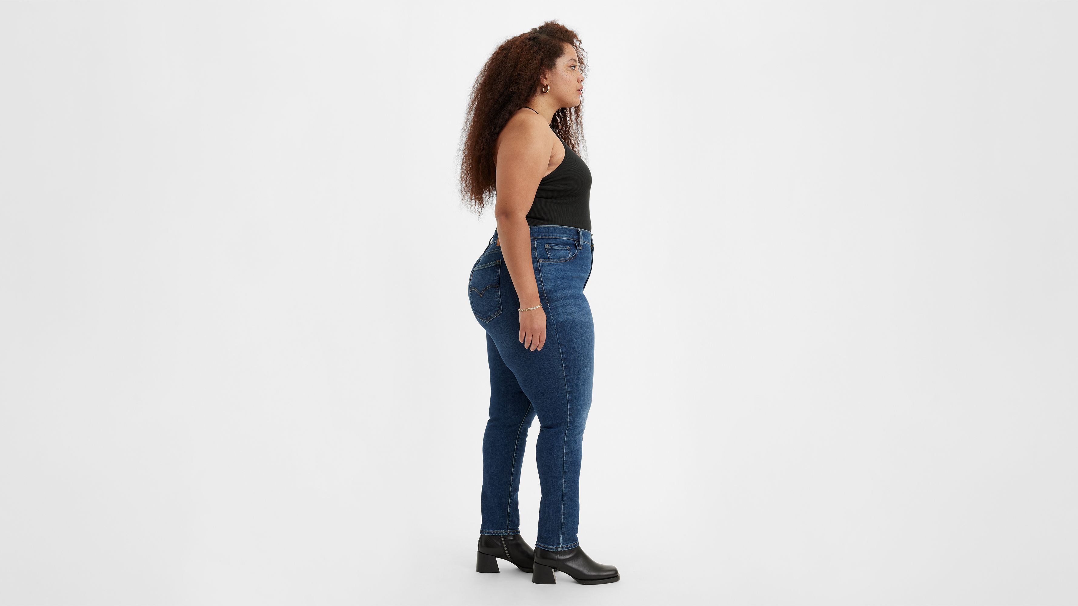 721 High Rise Skinny Jeans (plus Size) Blue Levi's® GR
