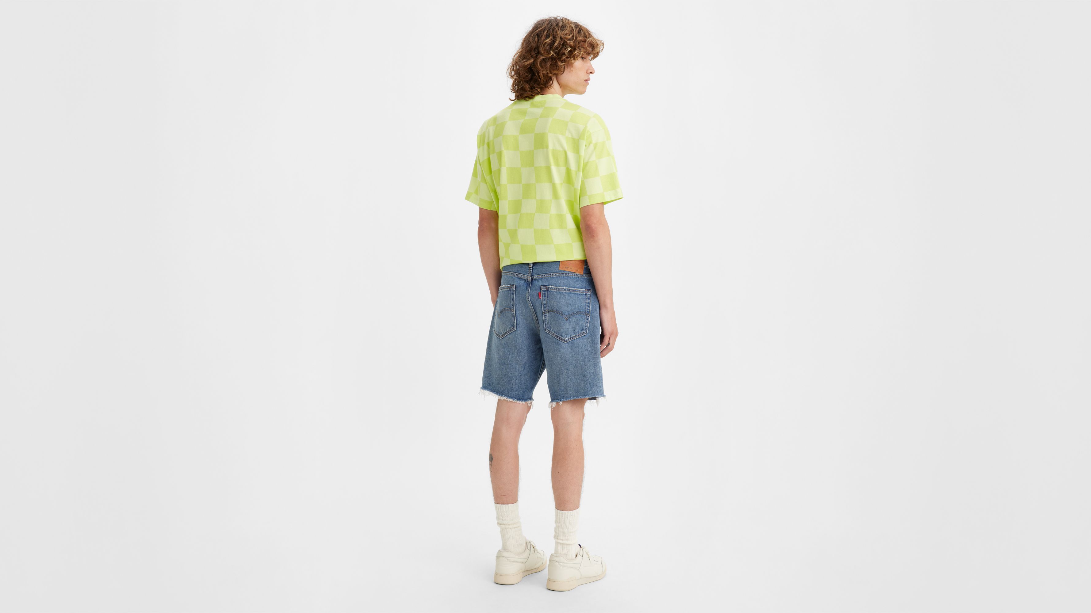 501® '93 Cut Off Jean Shorts Blue Levi's® HR