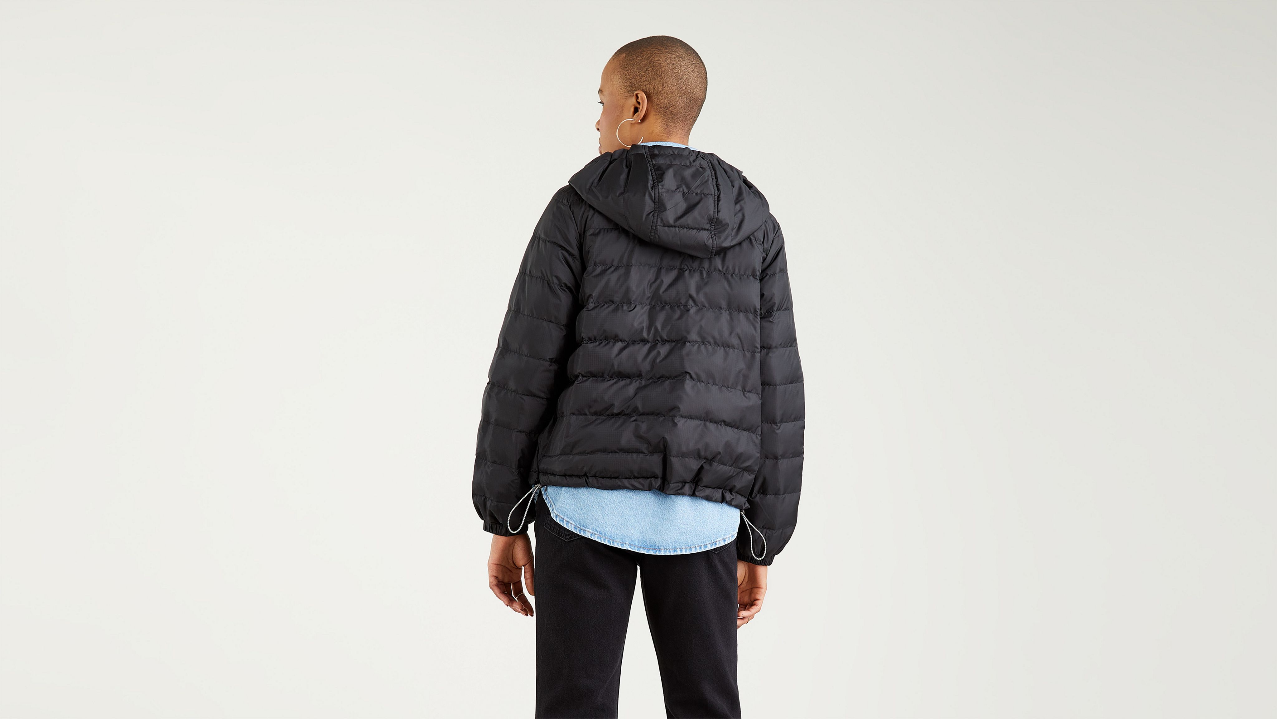 Edie Packable Jacket Black Levi's® CA