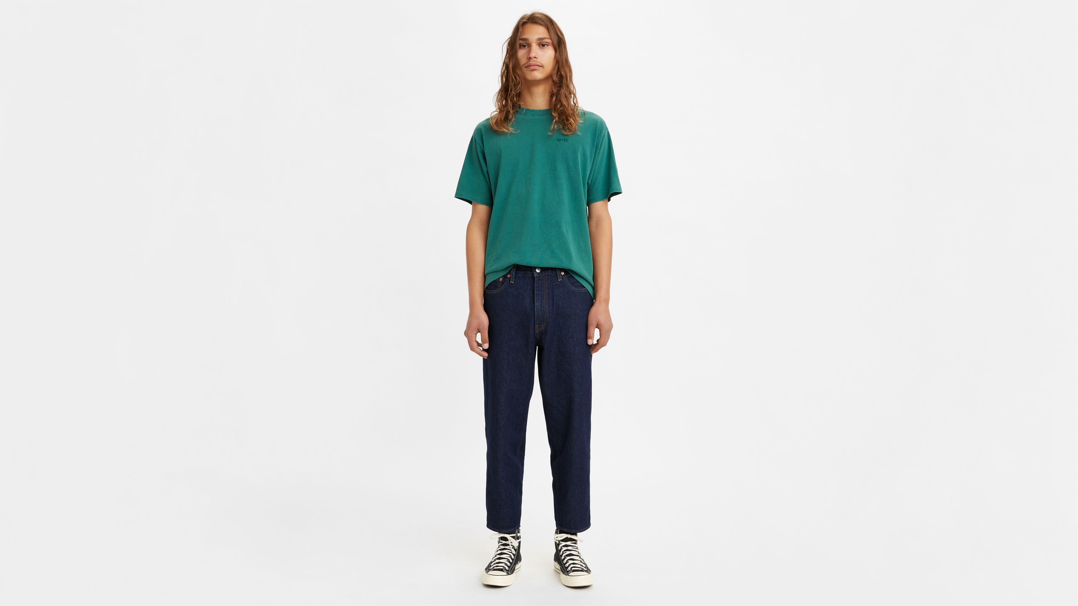 Stay Loose Taper Cropped Men's Jeans Dark Wash Levi's® US