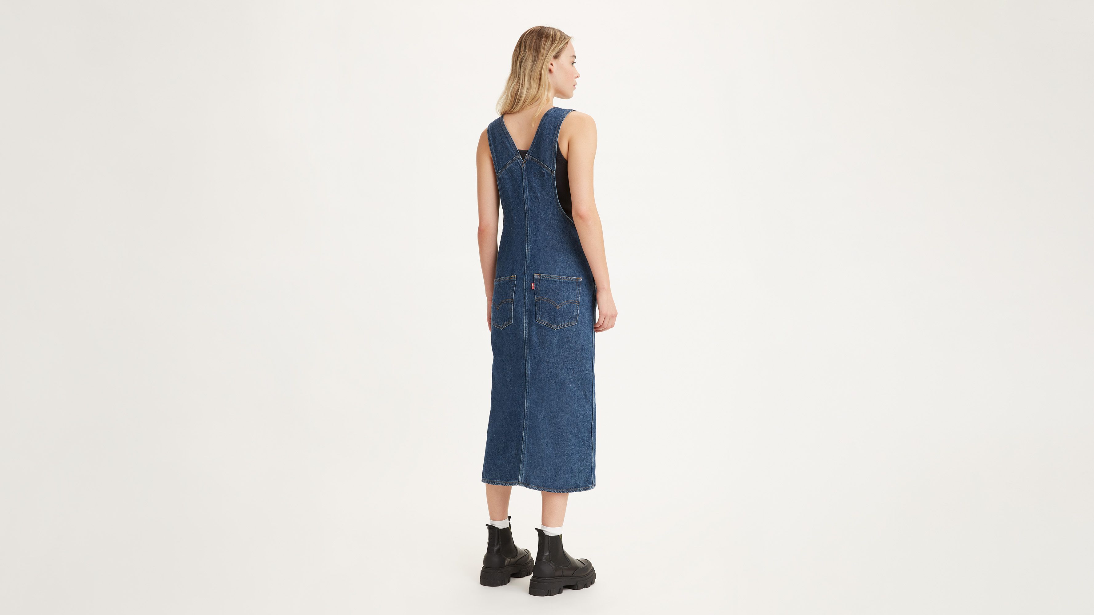 Hendrix Denim Jumper Dress Blue Levi's® MC