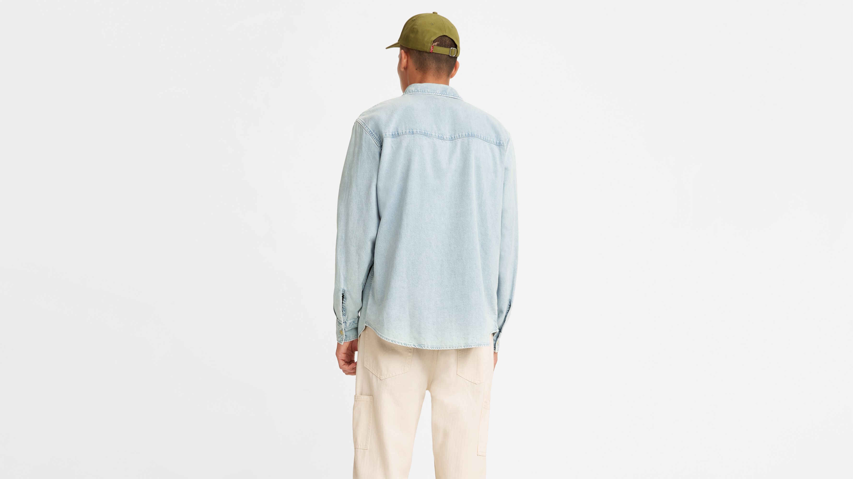 Relaxed Fit Western Shirt Blue Levi's® AZ