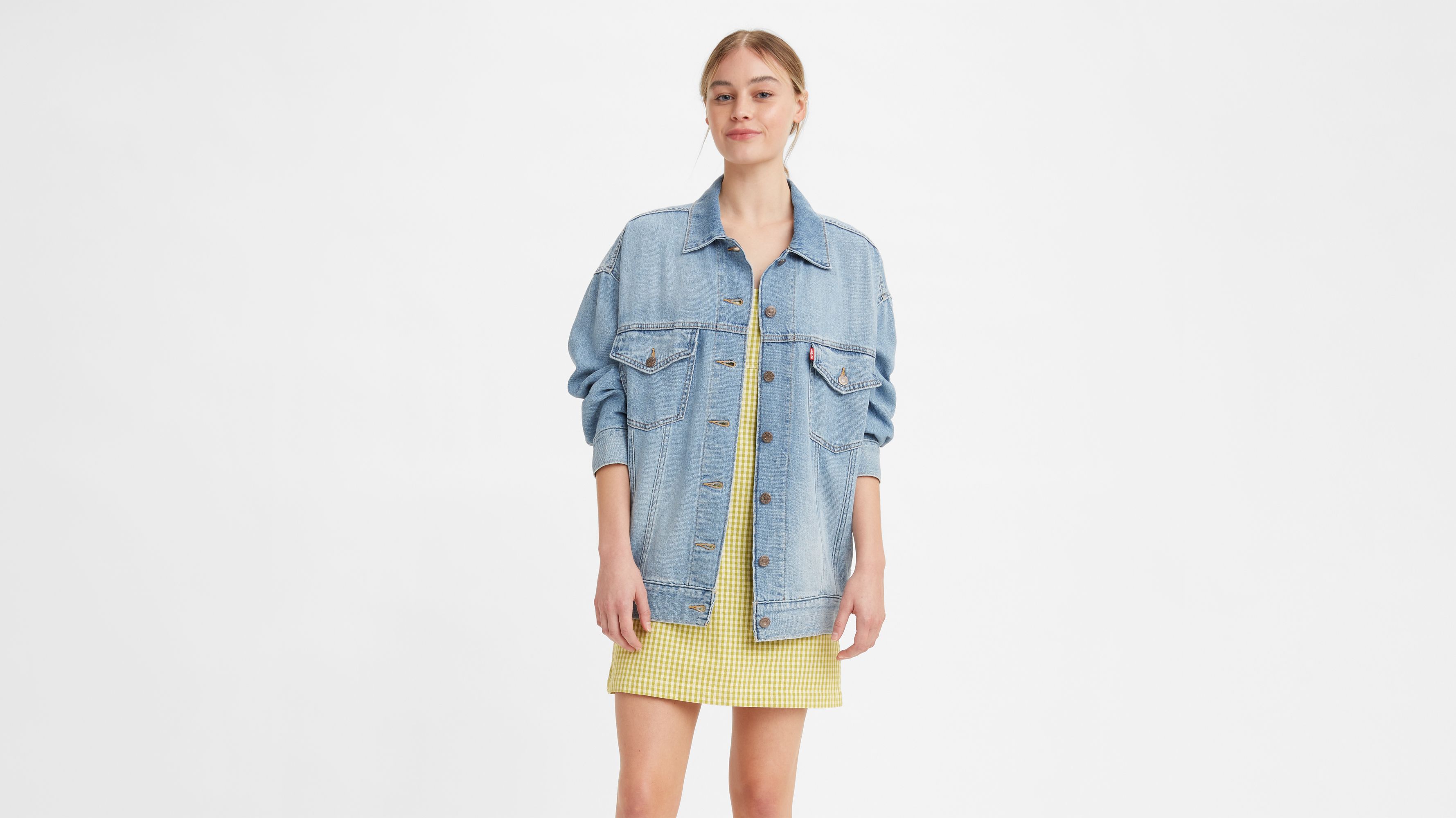 Pajama Trucker Jacket Light Wash Levi's® CA