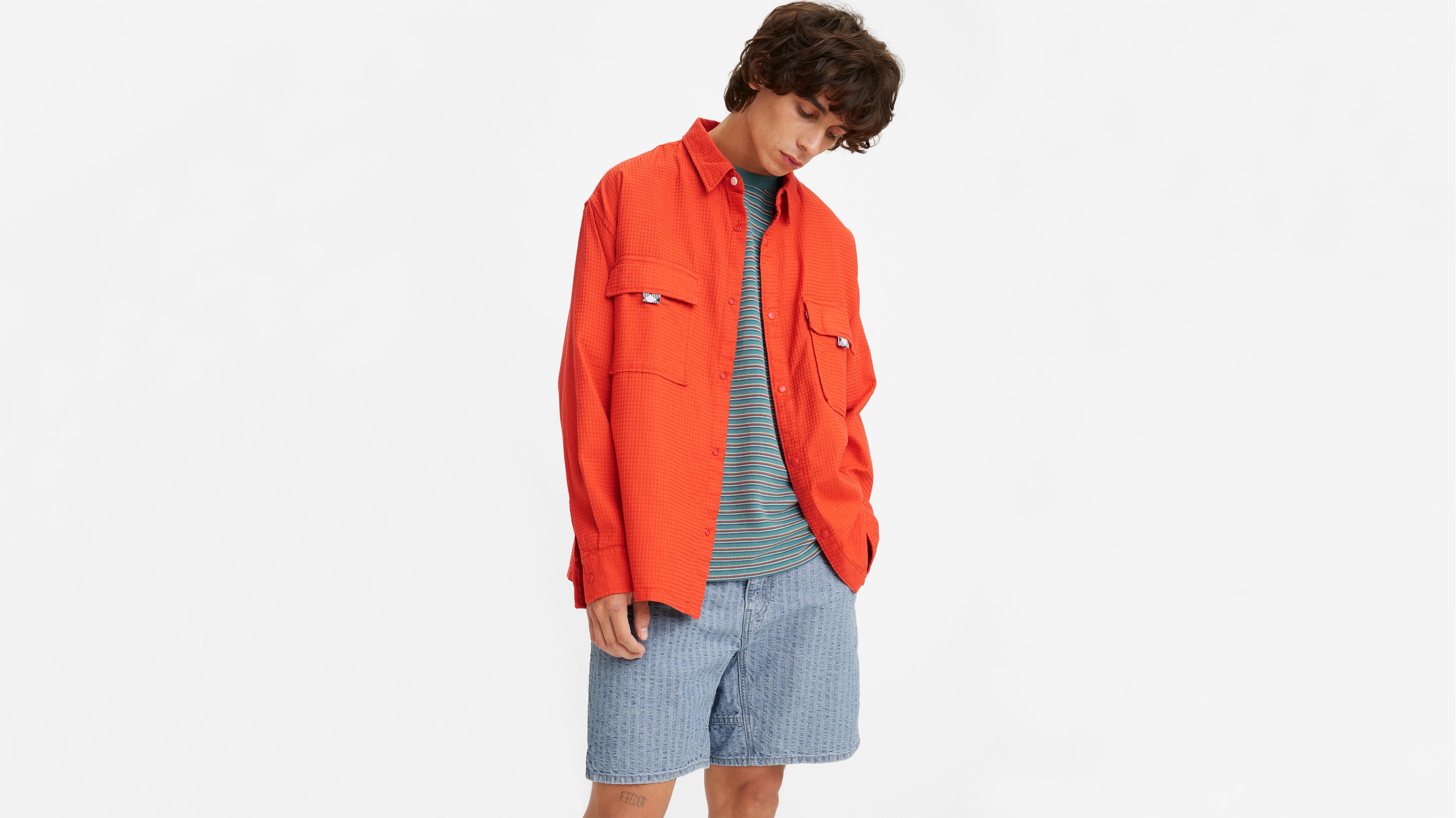 Stay Loose Boxer Men's Shorts Blue Levi's® CA