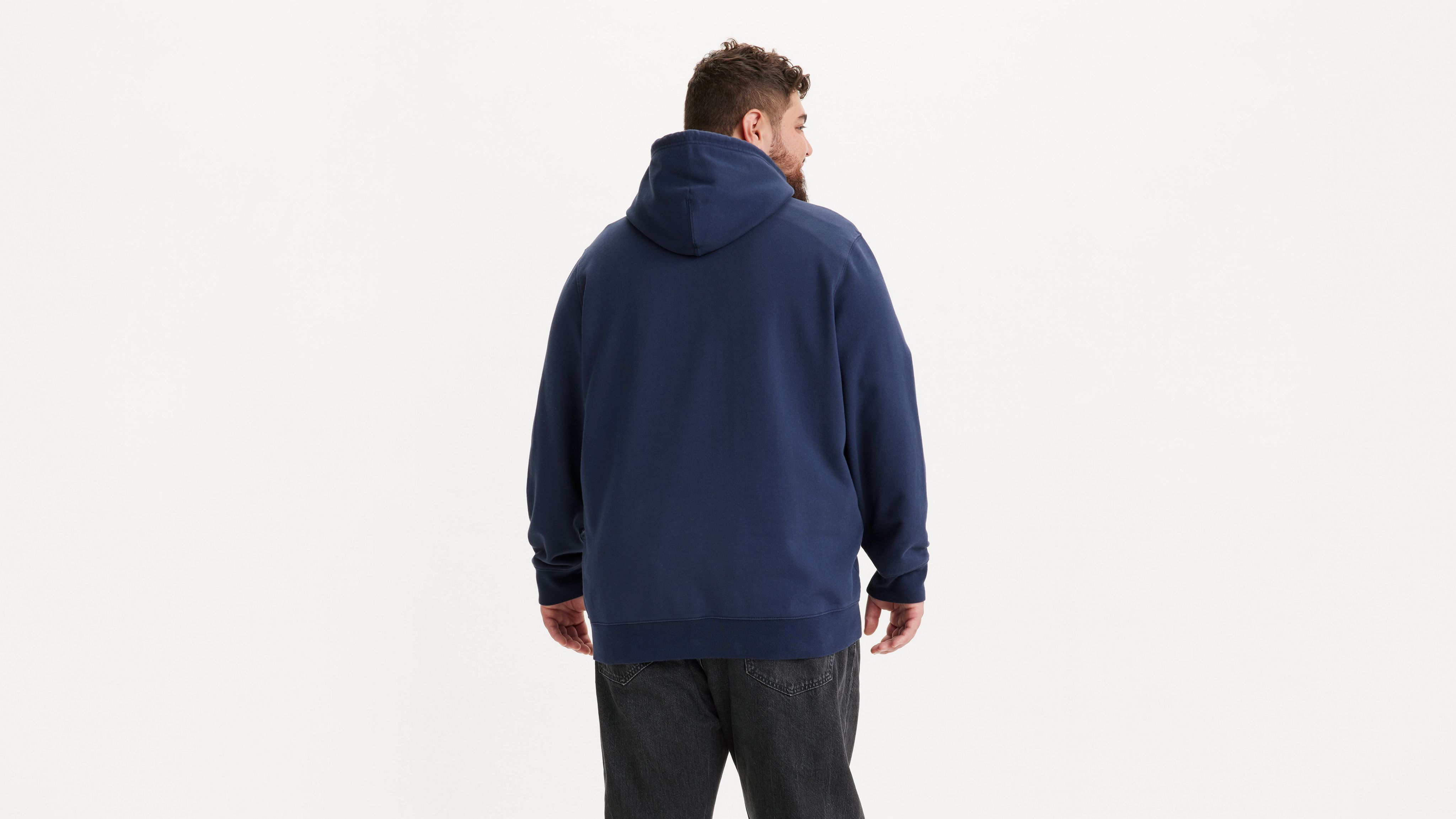 New Original Zipup Hoodie (big & Tall) Blue Levi's® AD
