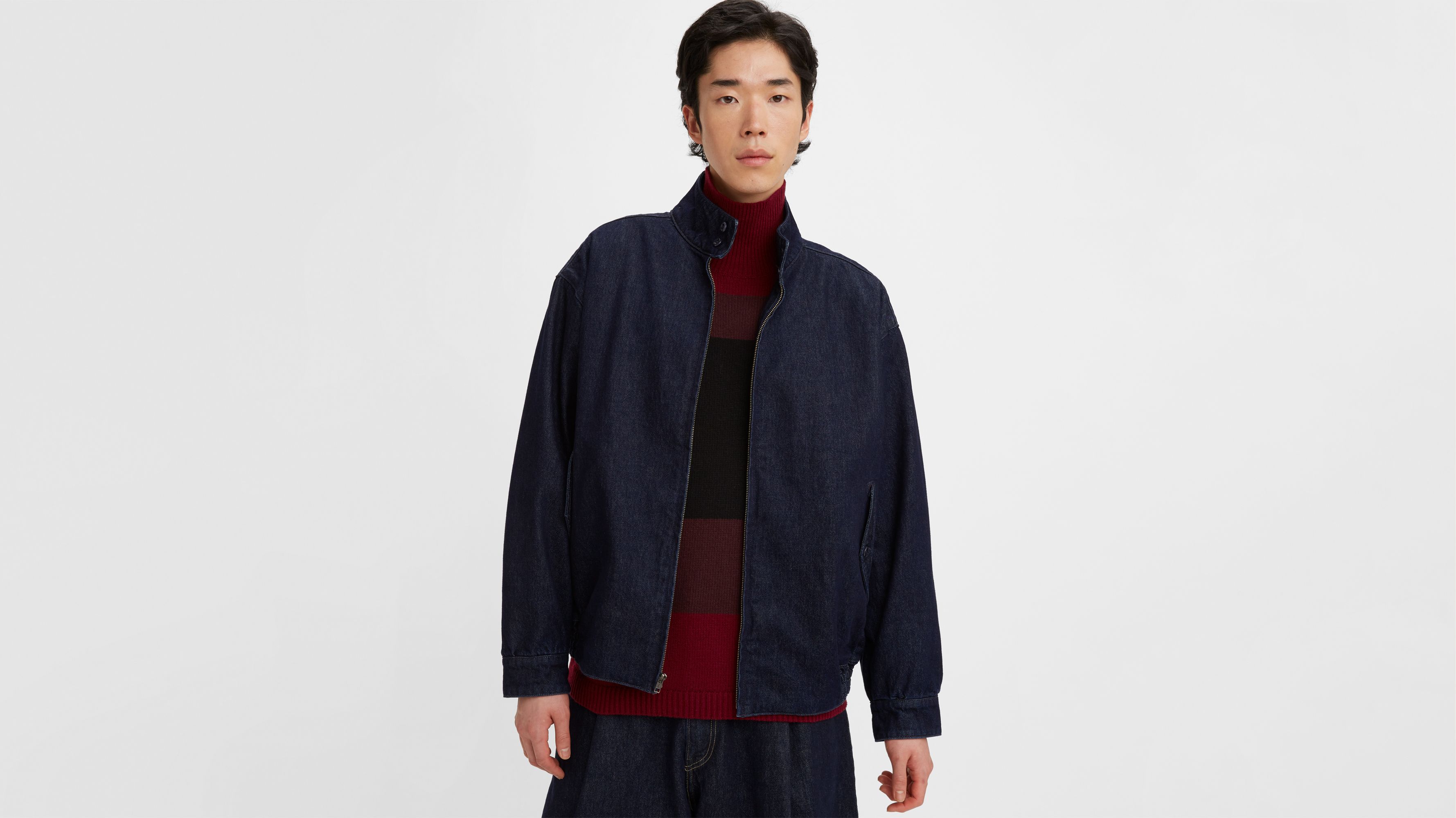 Levi's® Made & Crafted® Harrington Trucker Jacket Blue Levi's® AL