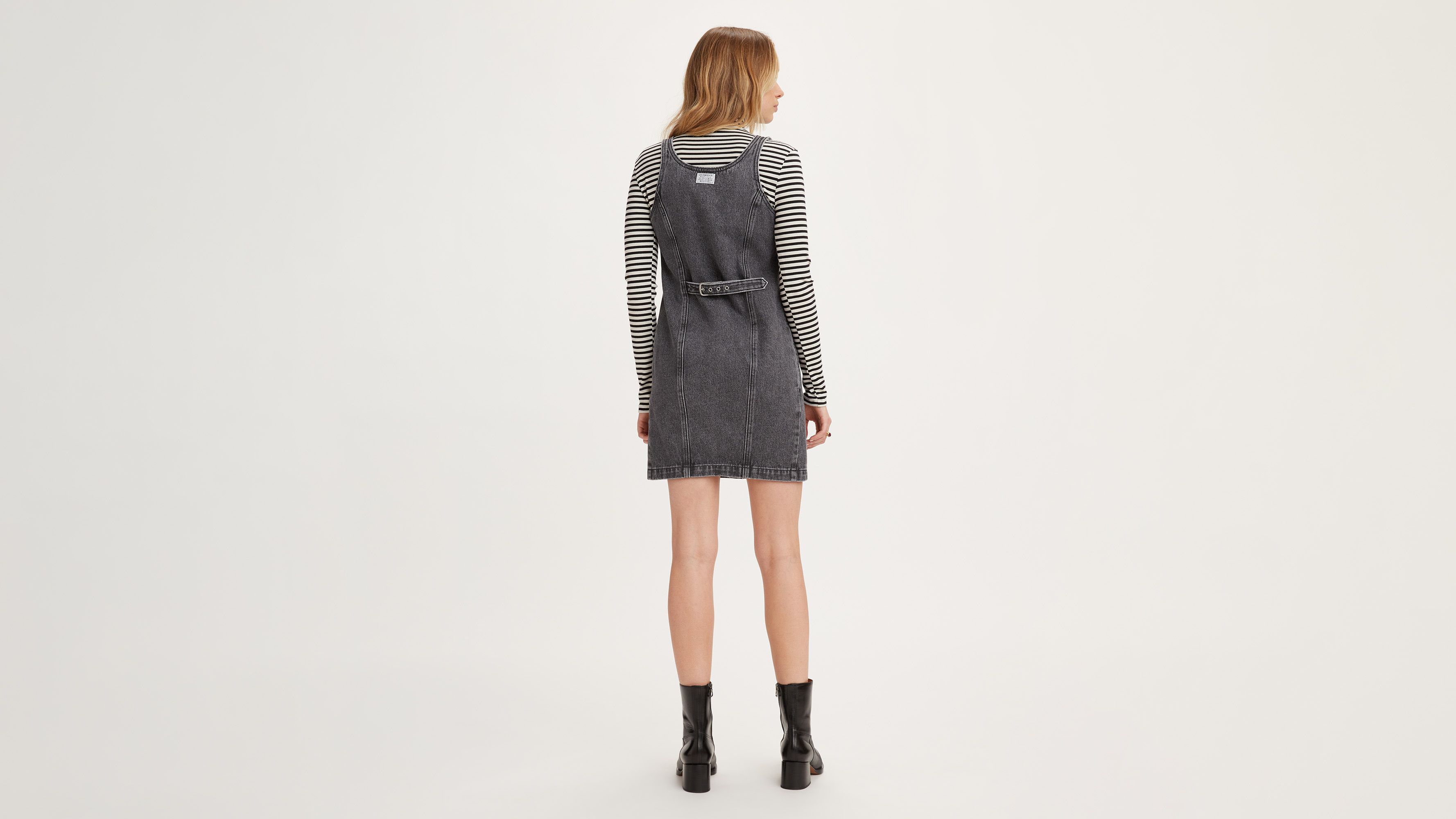 Tuli Denim Mini Dress Black Levi's® US