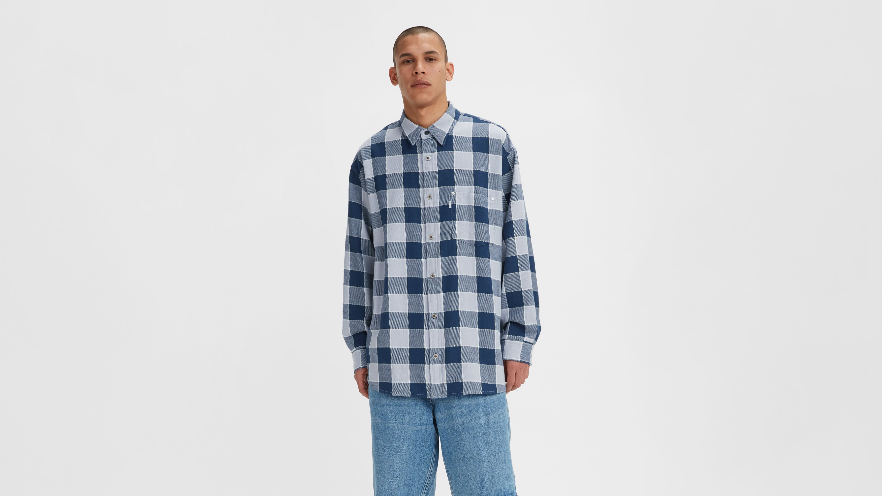 Silver Tab™ Oversized 1 Pocket Shirt Multi Colour Levi's® LU