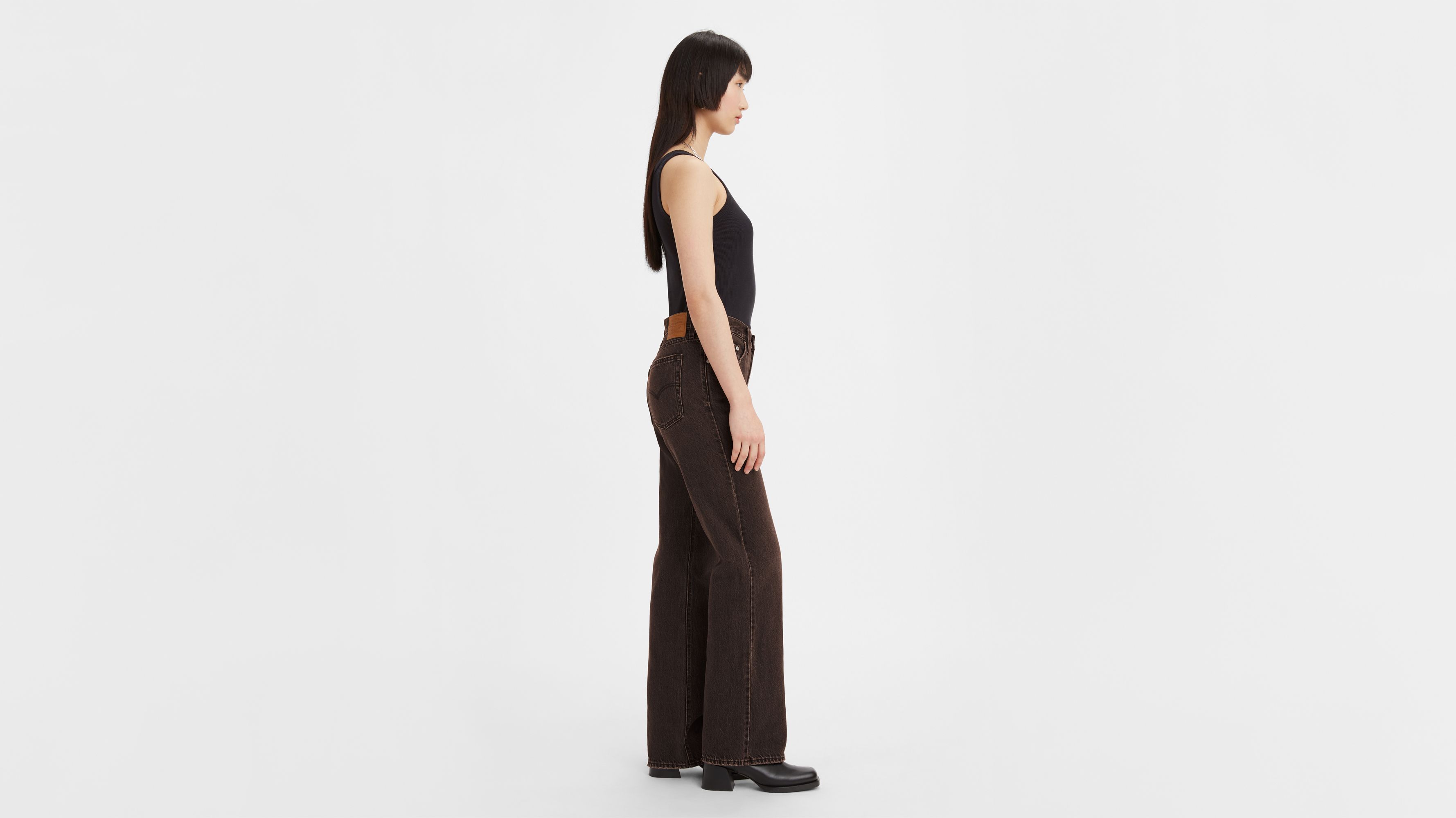 Baggy Bootcut Jeans Brown Levi's® HU