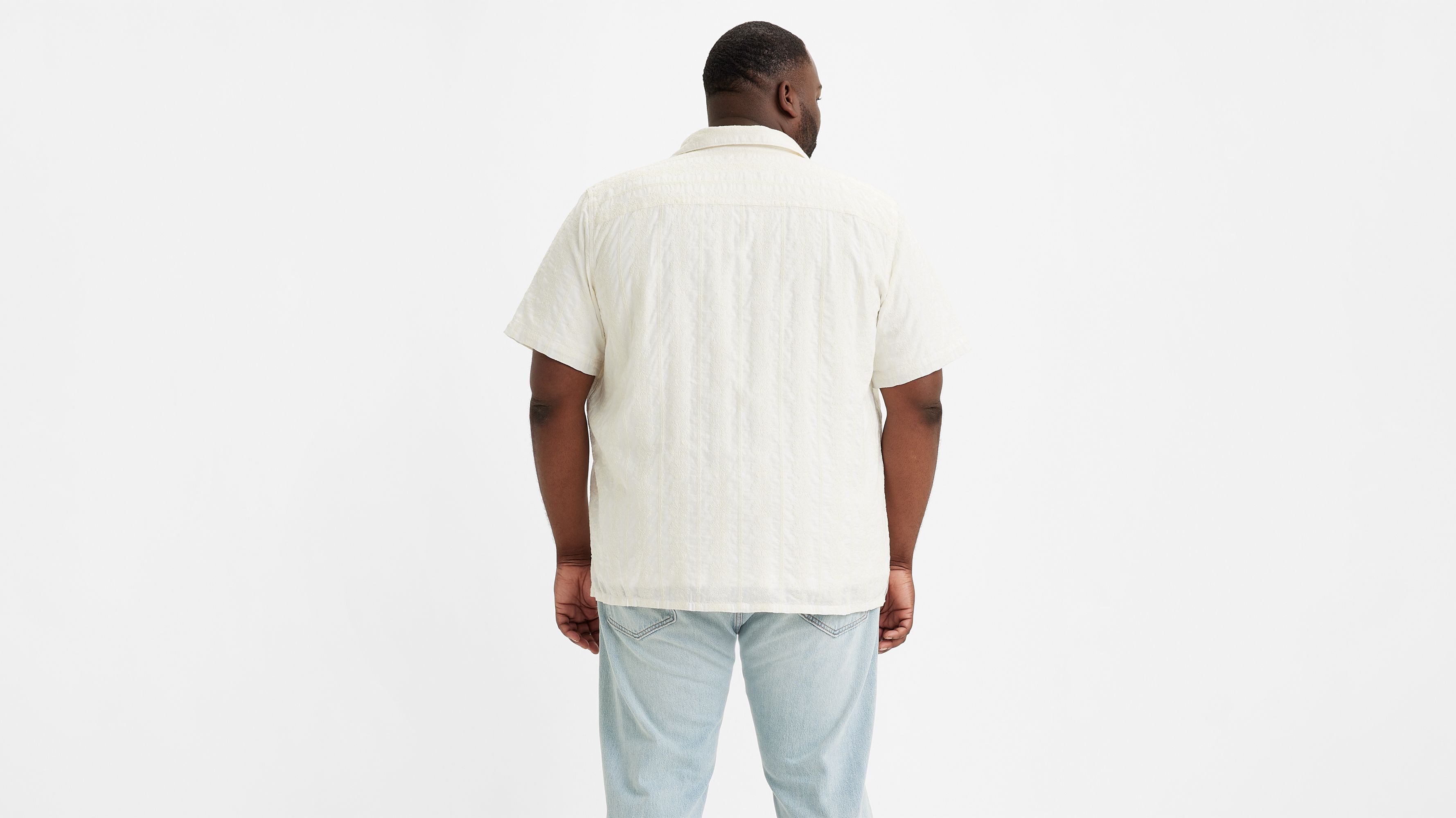 Sunset Camp Shirt (big & Tall) White Levi's® GB