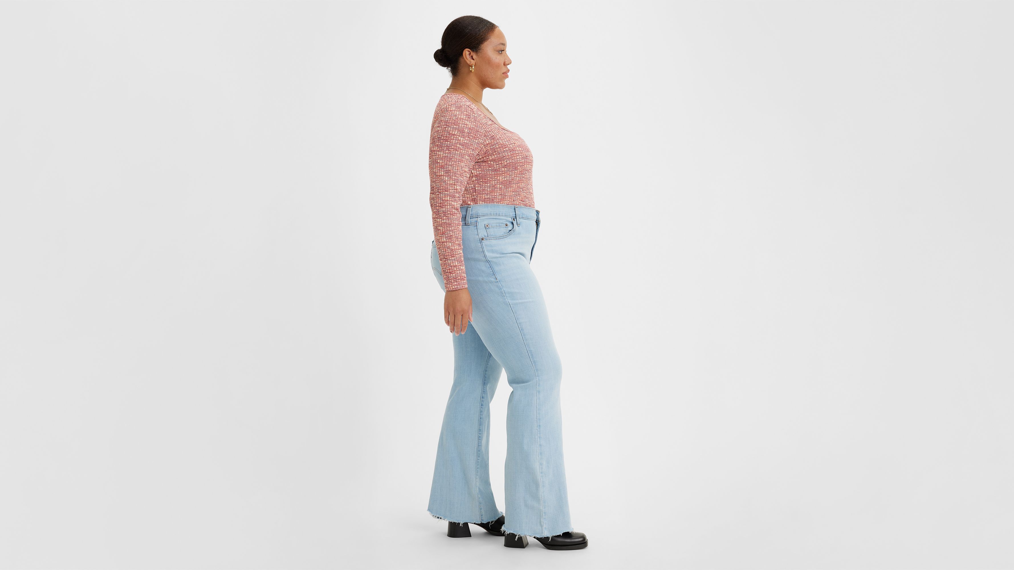 726 High Rise Flare Women's Jeans (plus Size) Light Wash Levi's® US