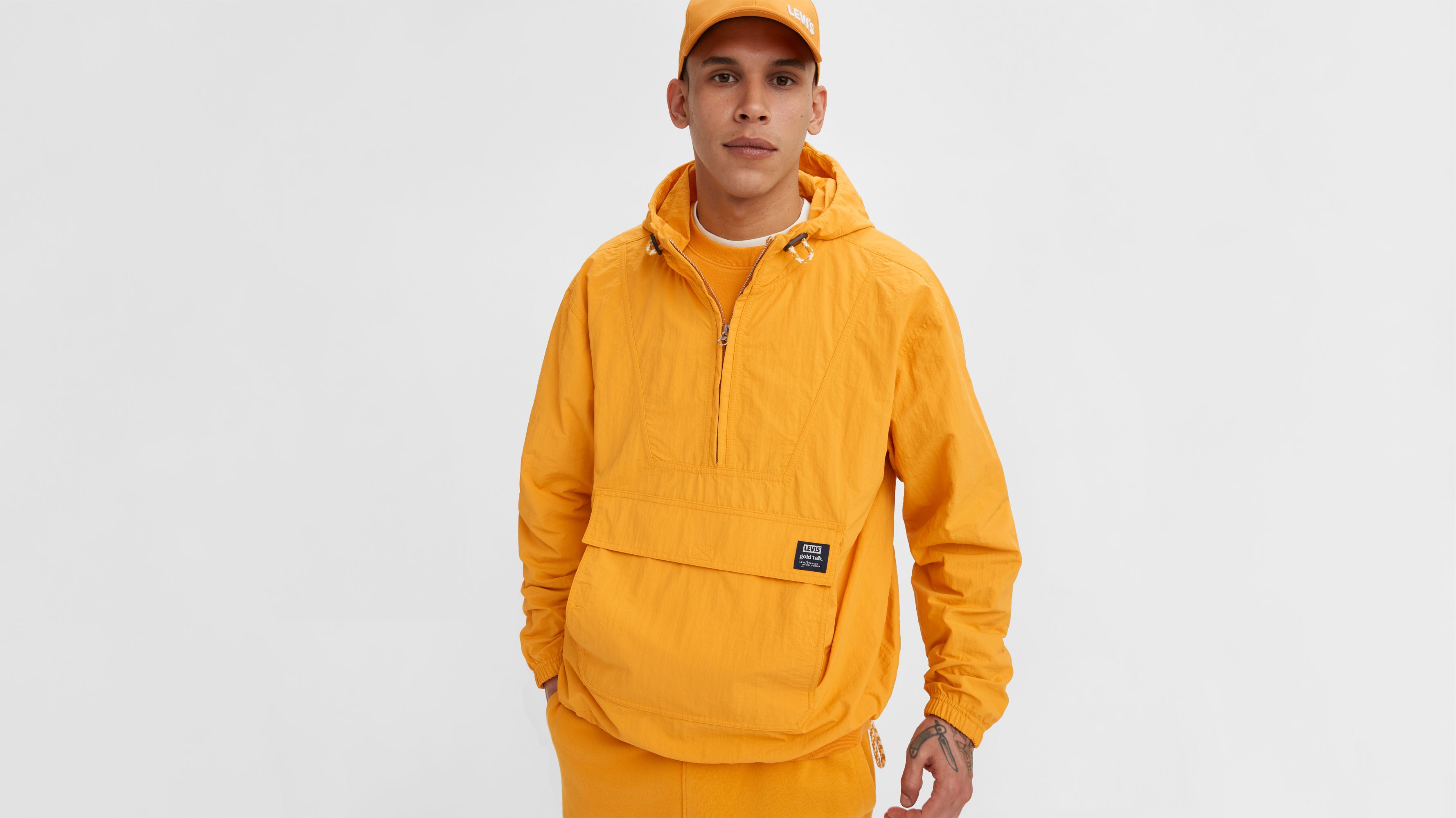 Gold Tab™ Bolinas Anorak Orange Levi's® US