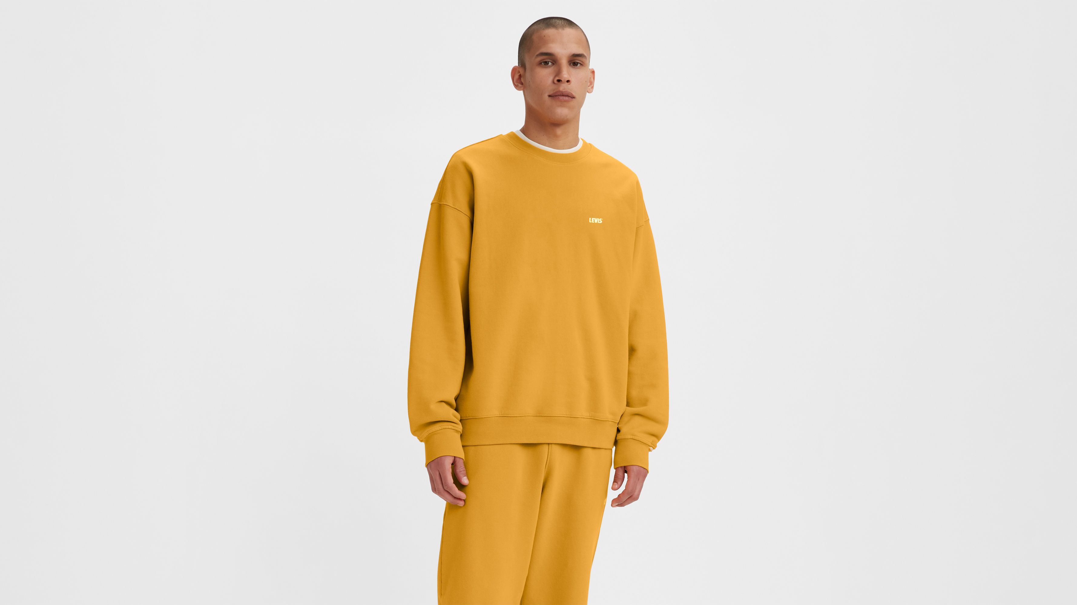 Levi's® Gold Tab™ Crewneck Sweatshirt Yellow Levi's® MT