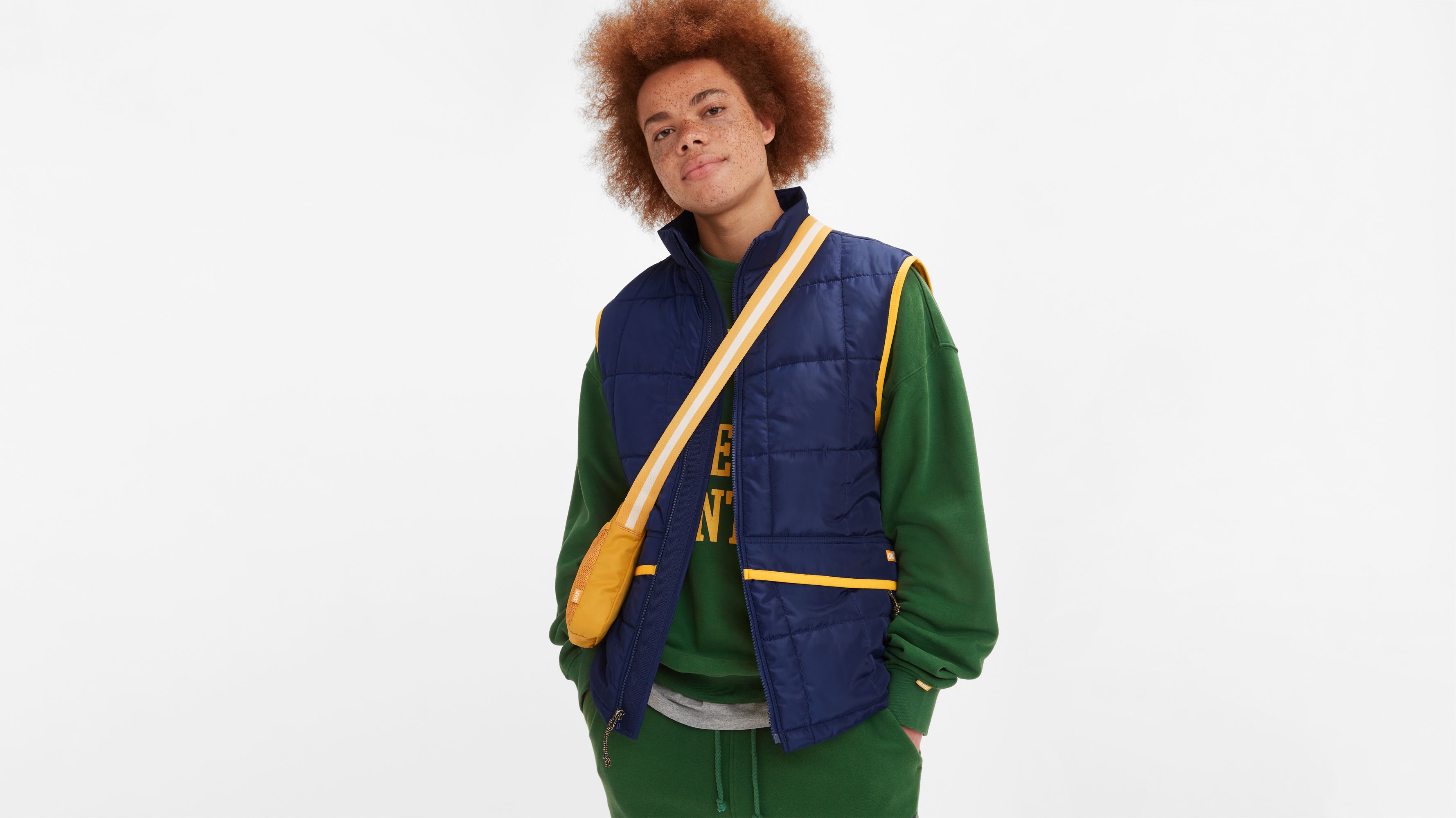 Levi's® Gold Tab™ Pastime Vest Blue Levi's® LU