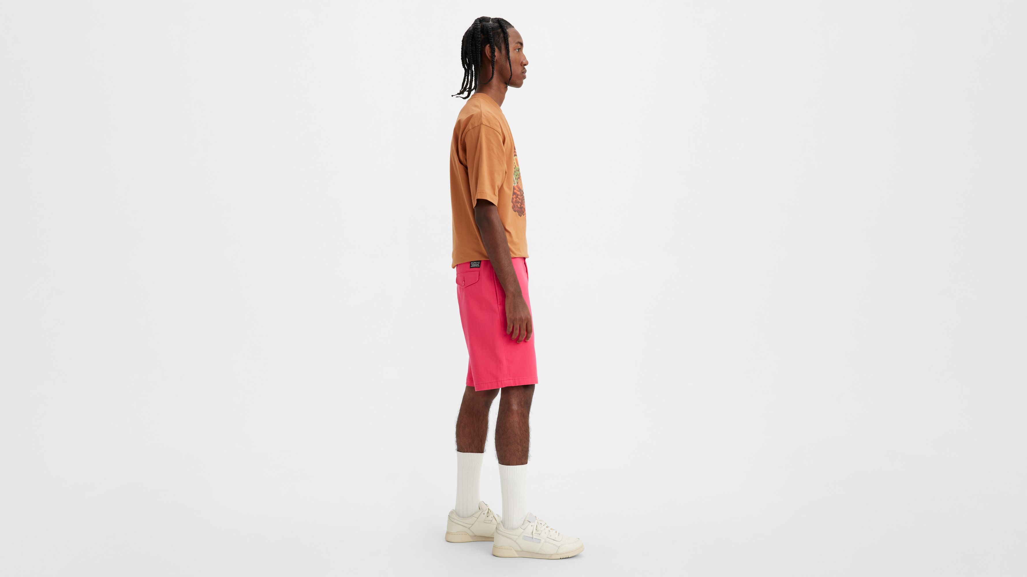 Levi's® Skate Loose Chino 7" Men's Shorts Red Levi's® CA