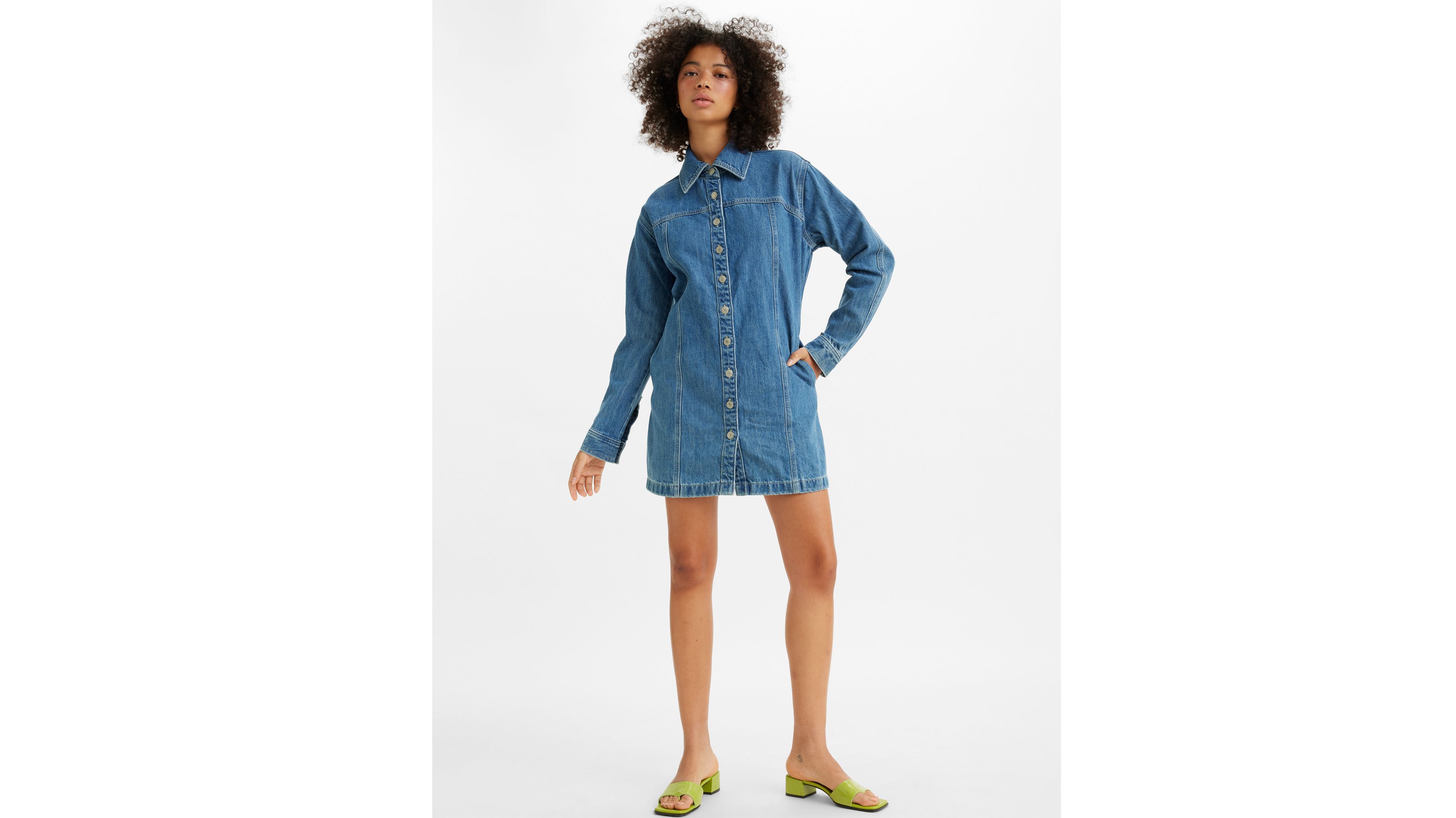 Shay Denim Dress Medium Wash Levi's® US