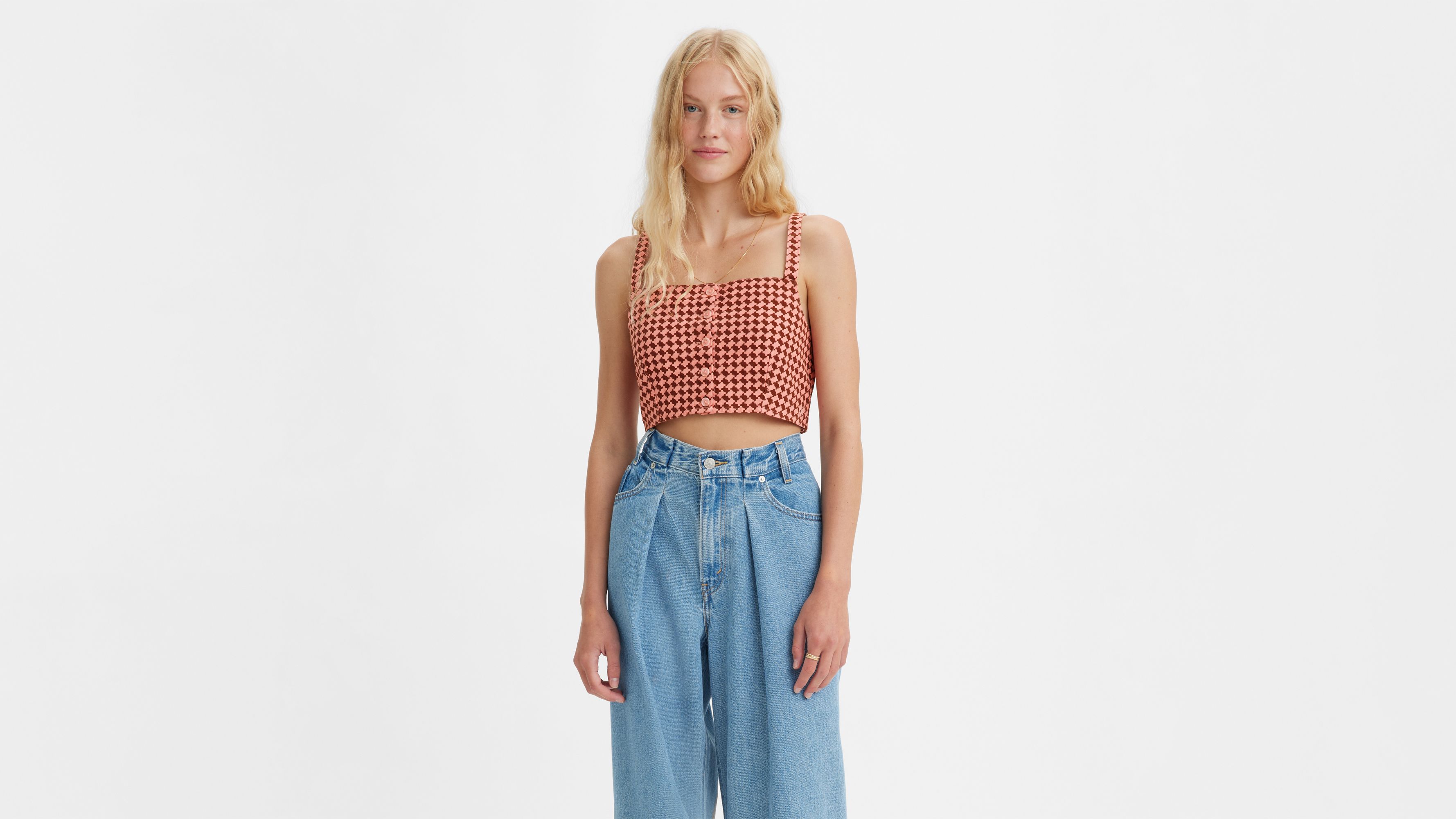 Nadia Cropped Top Red Levi's® US