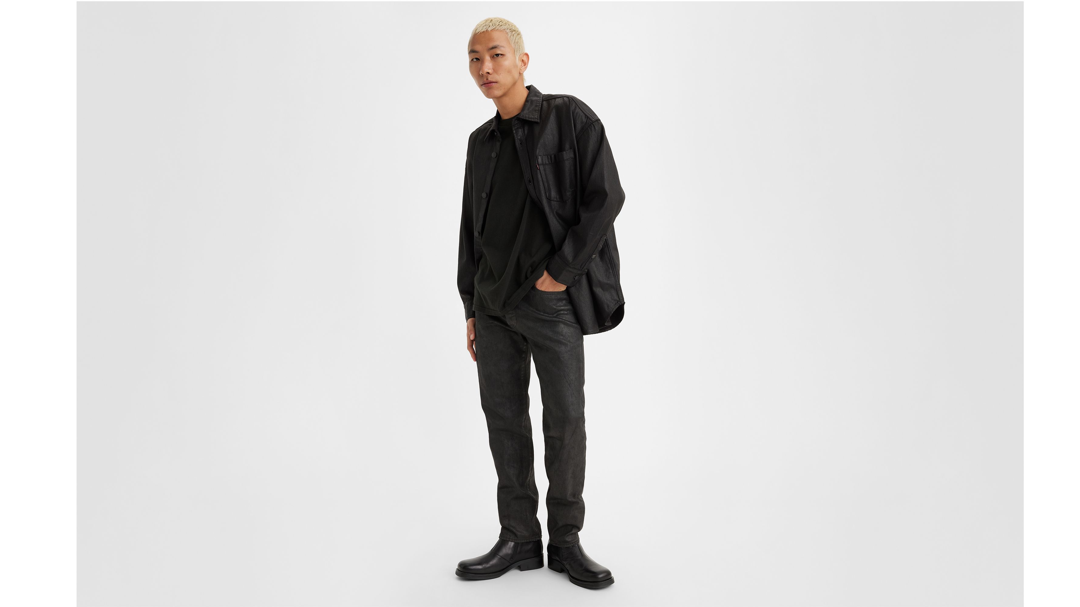 501® '54 Wax Coated Original Fit Men's Jeans Black Levi's® US