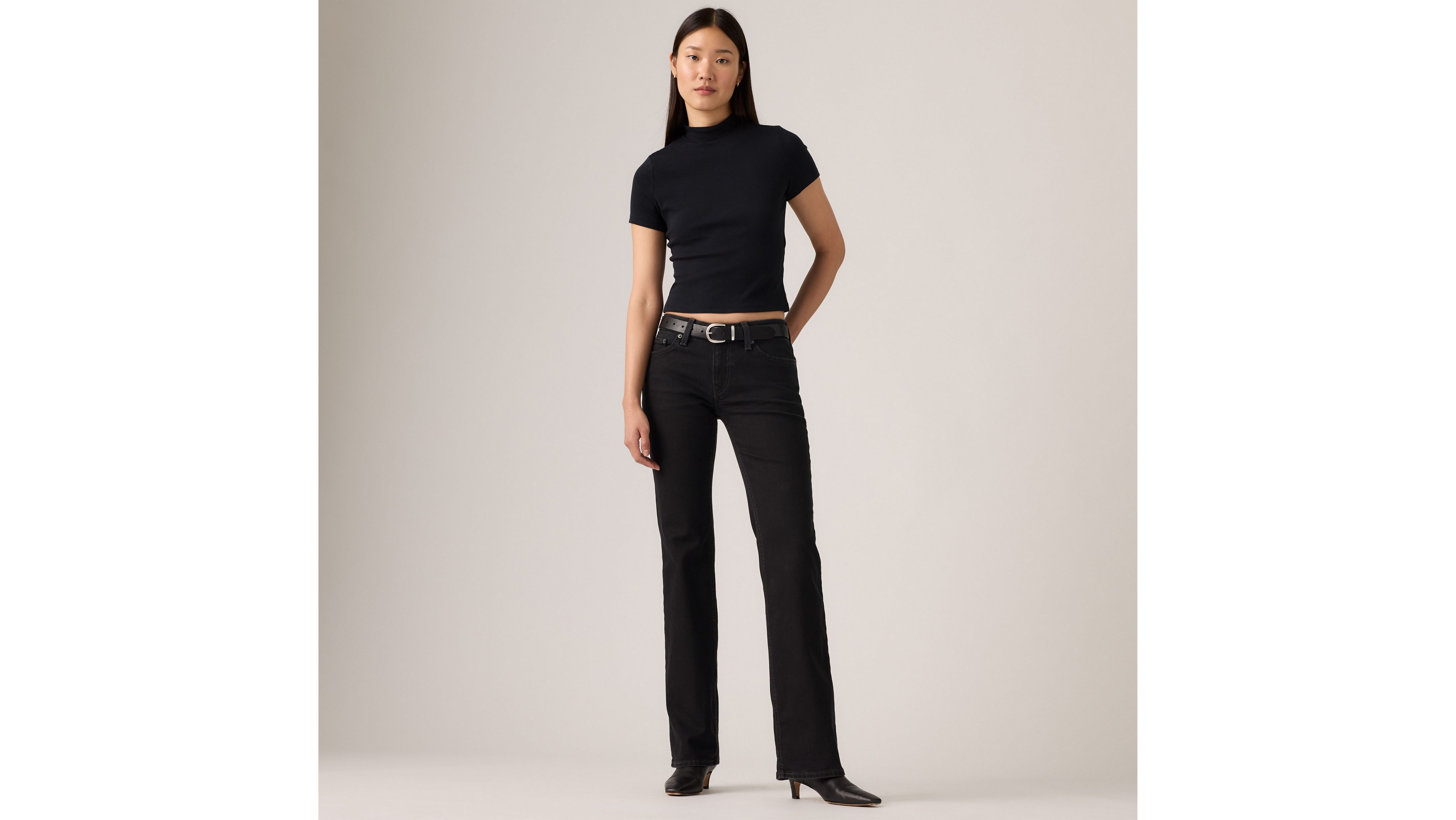 Superlow Bootcut Jeans Black Levi's® LT