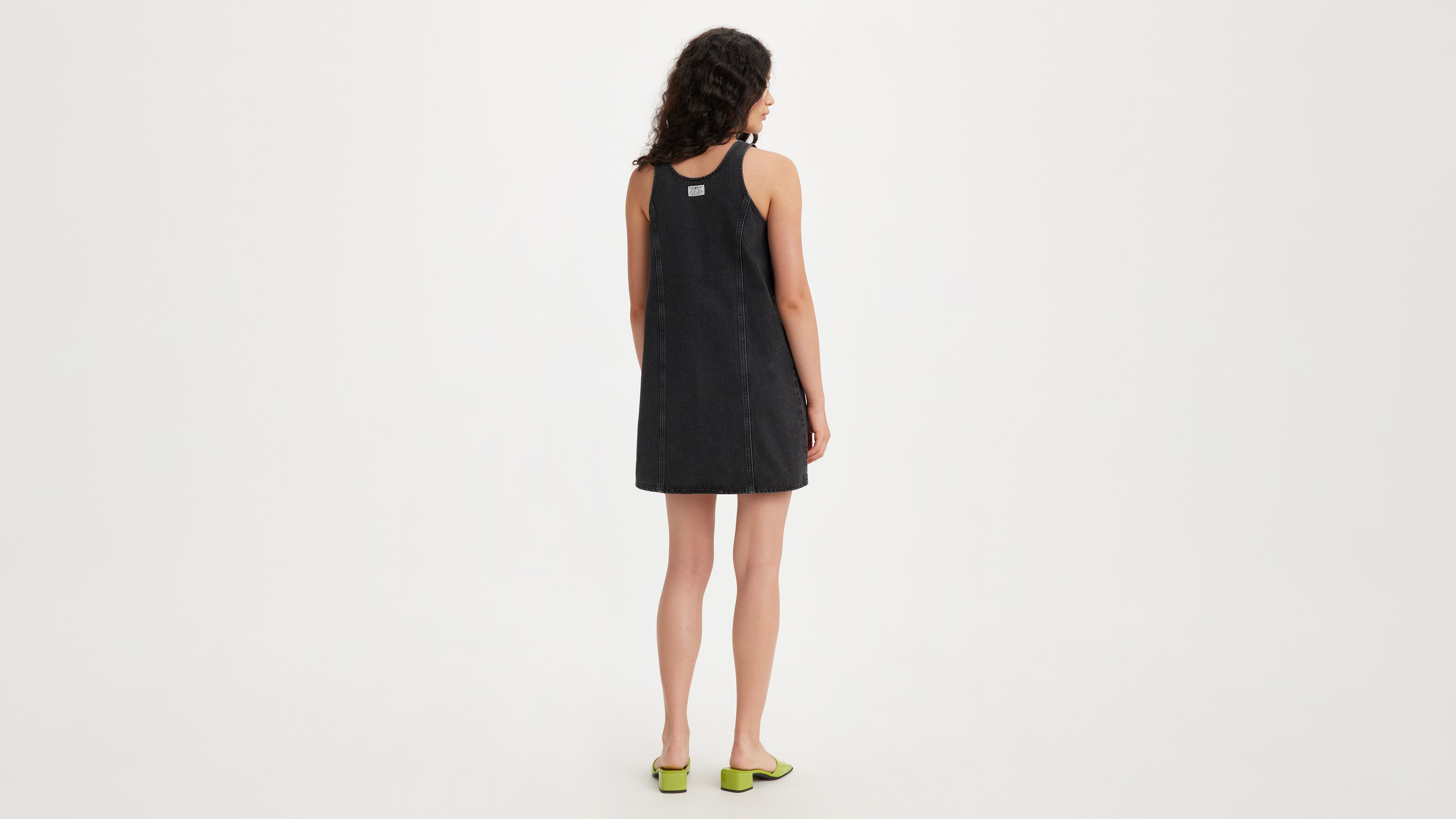 Alyssa Denim Jumper Dress Black Levi's® US