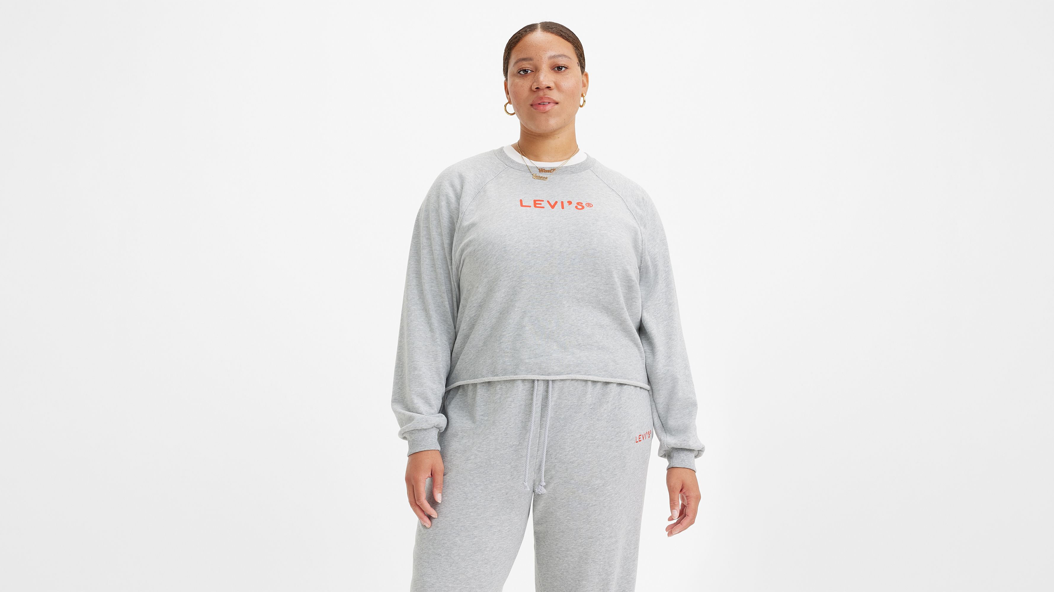 Graphic Sweatshirt (plus Size) Grey Levi's® US