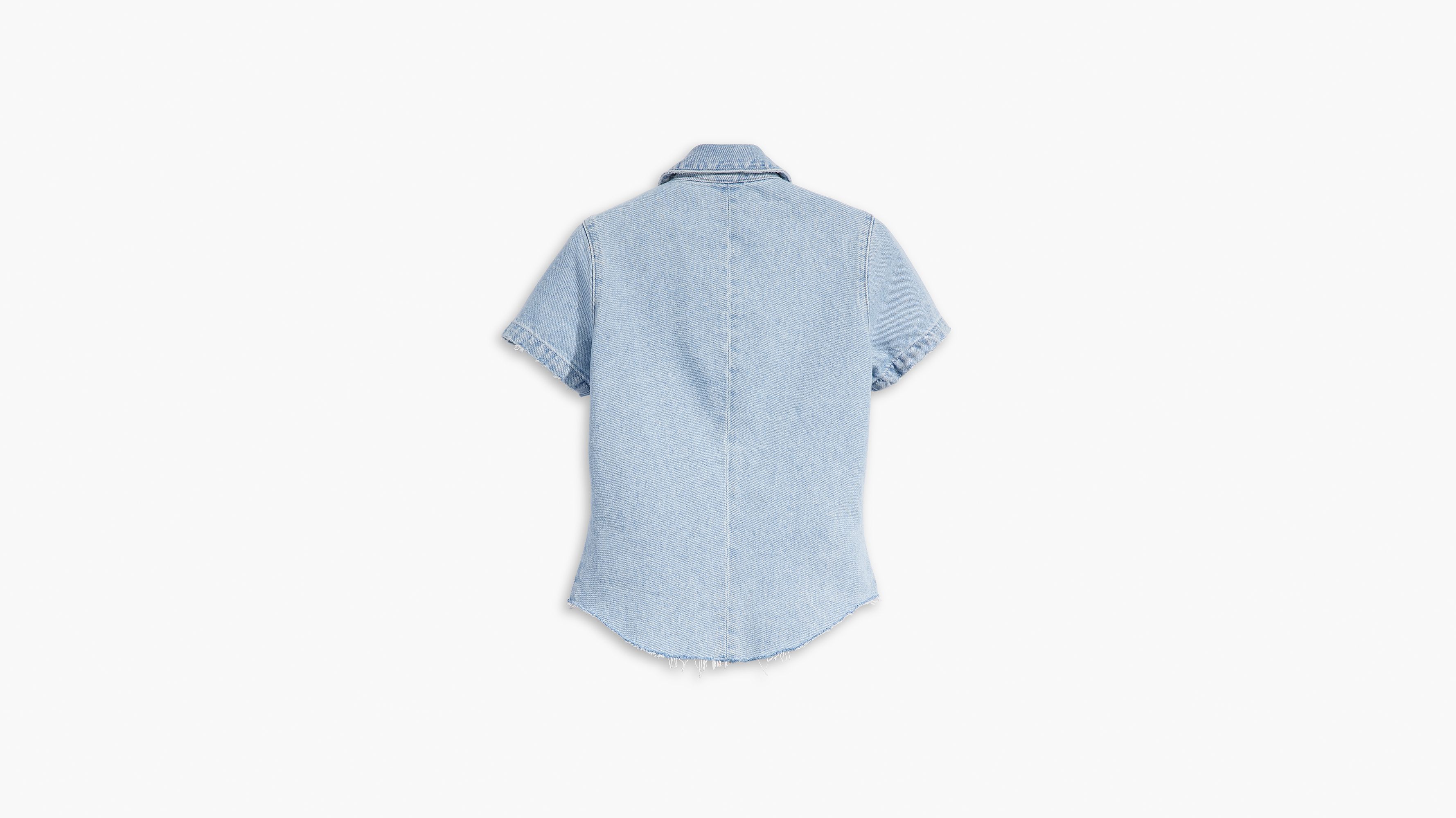 Levi’s® X Erl Women's Fitted Denim Shirt Light Wash Levi's® CA