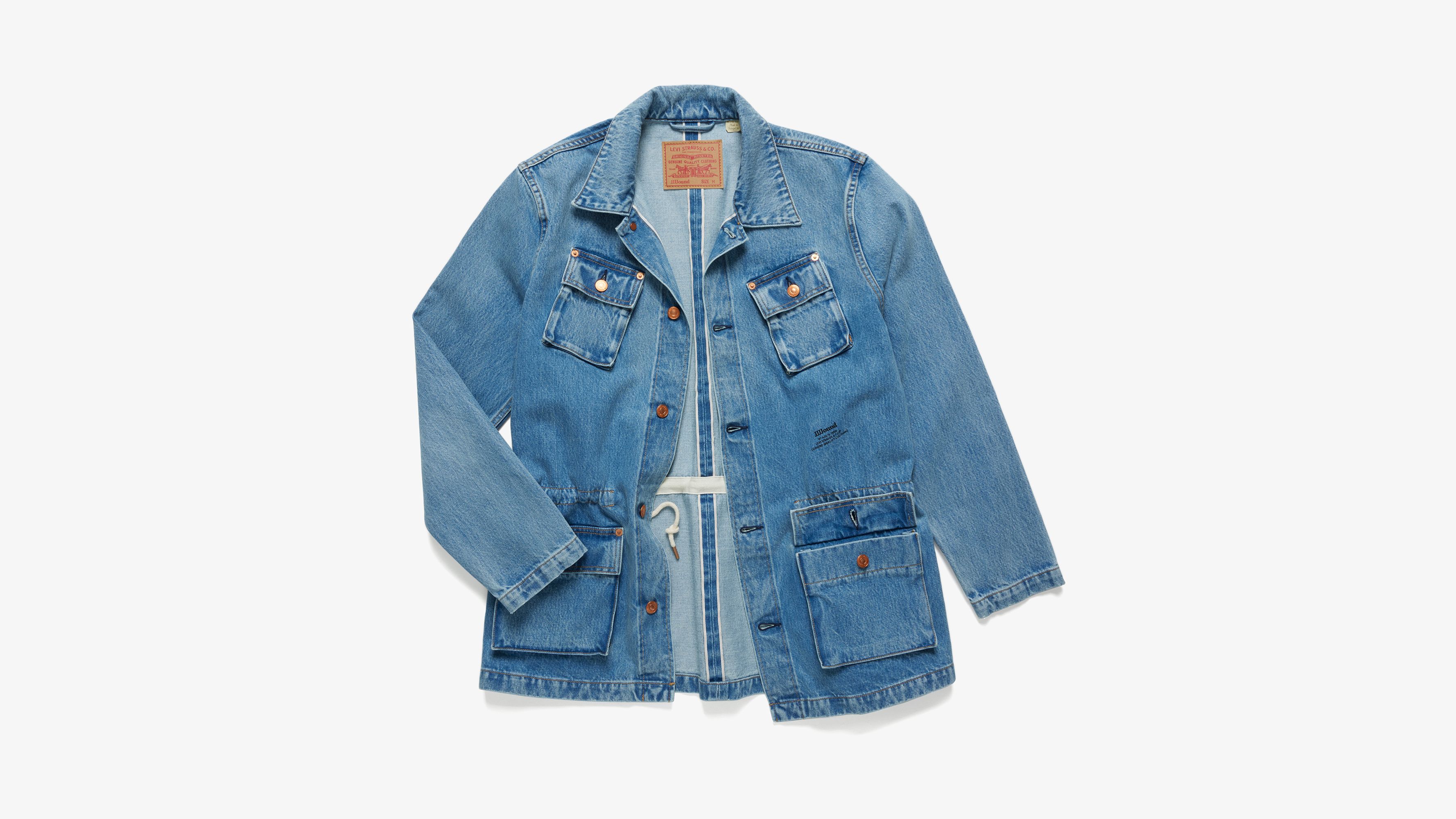 Levi's® X Jjjjound Utility Jacket Medium Wash Levi's® US