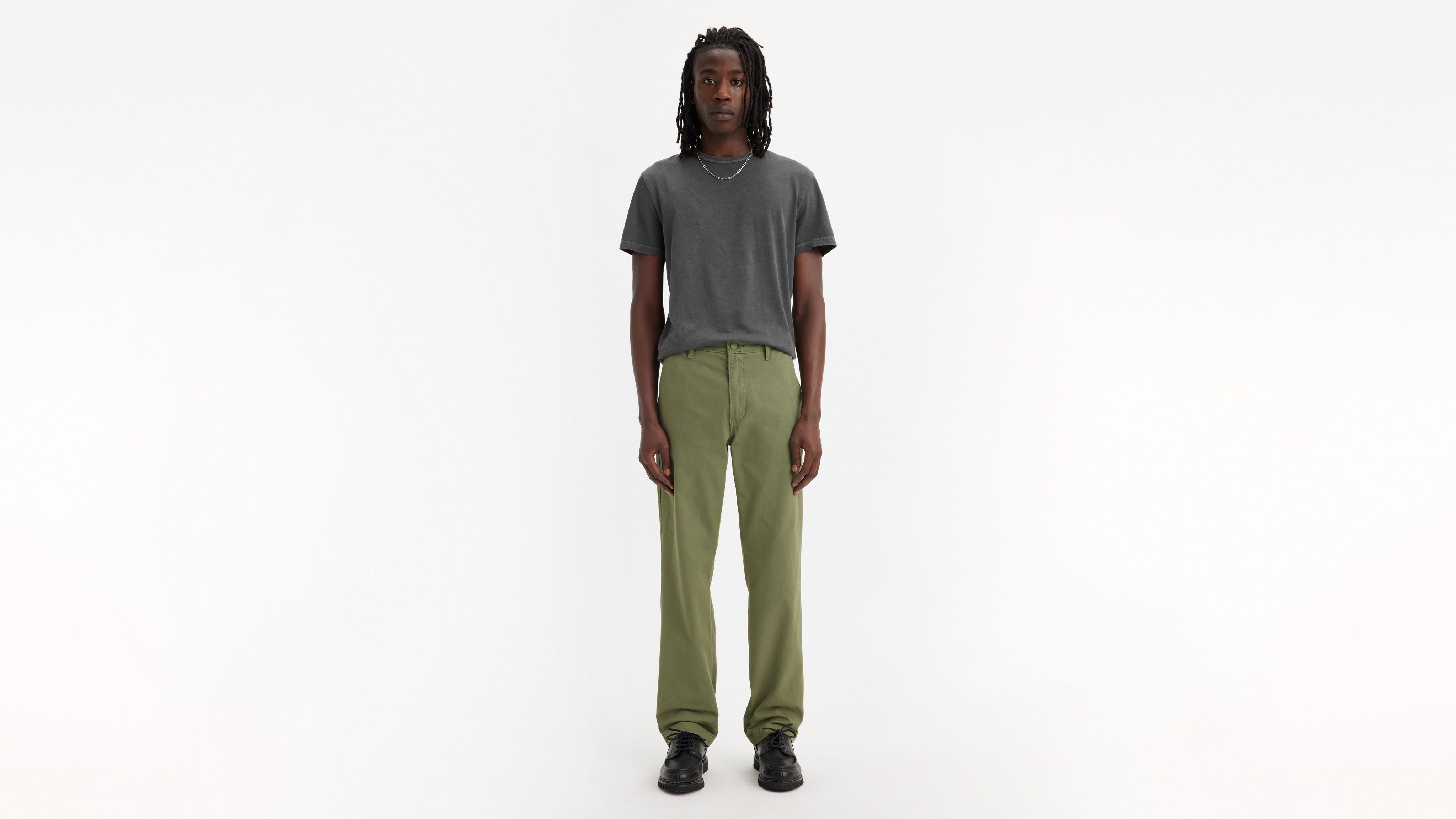 Levi's® Xx Chino Authentic Straight Fit Men's Pants Green Levi's® US