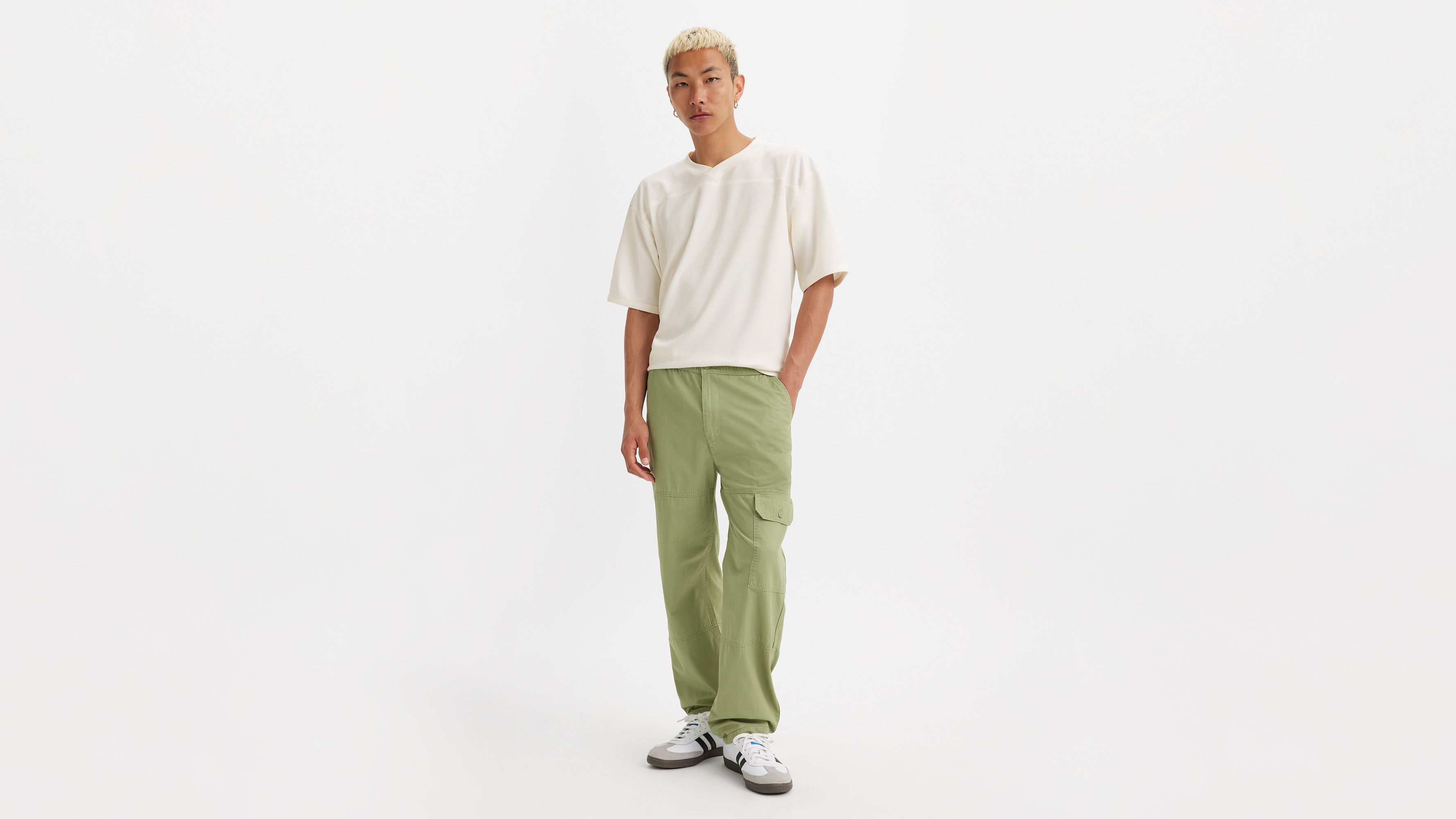 Patch Pocket Cargo Pants Green Levi's® GB