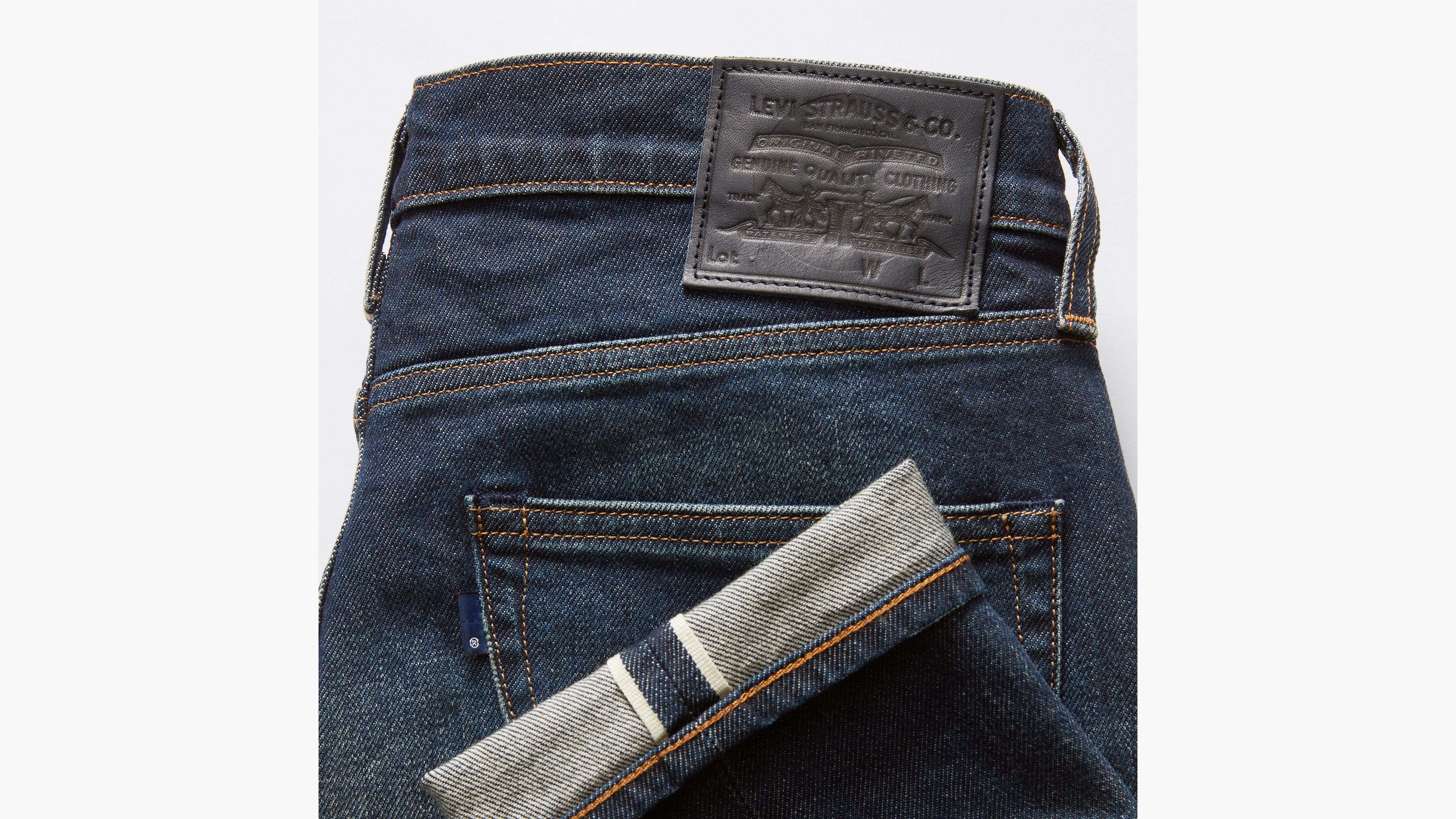 512™ Slim Taper Selvedge Jeans Blue Levi's® CH
