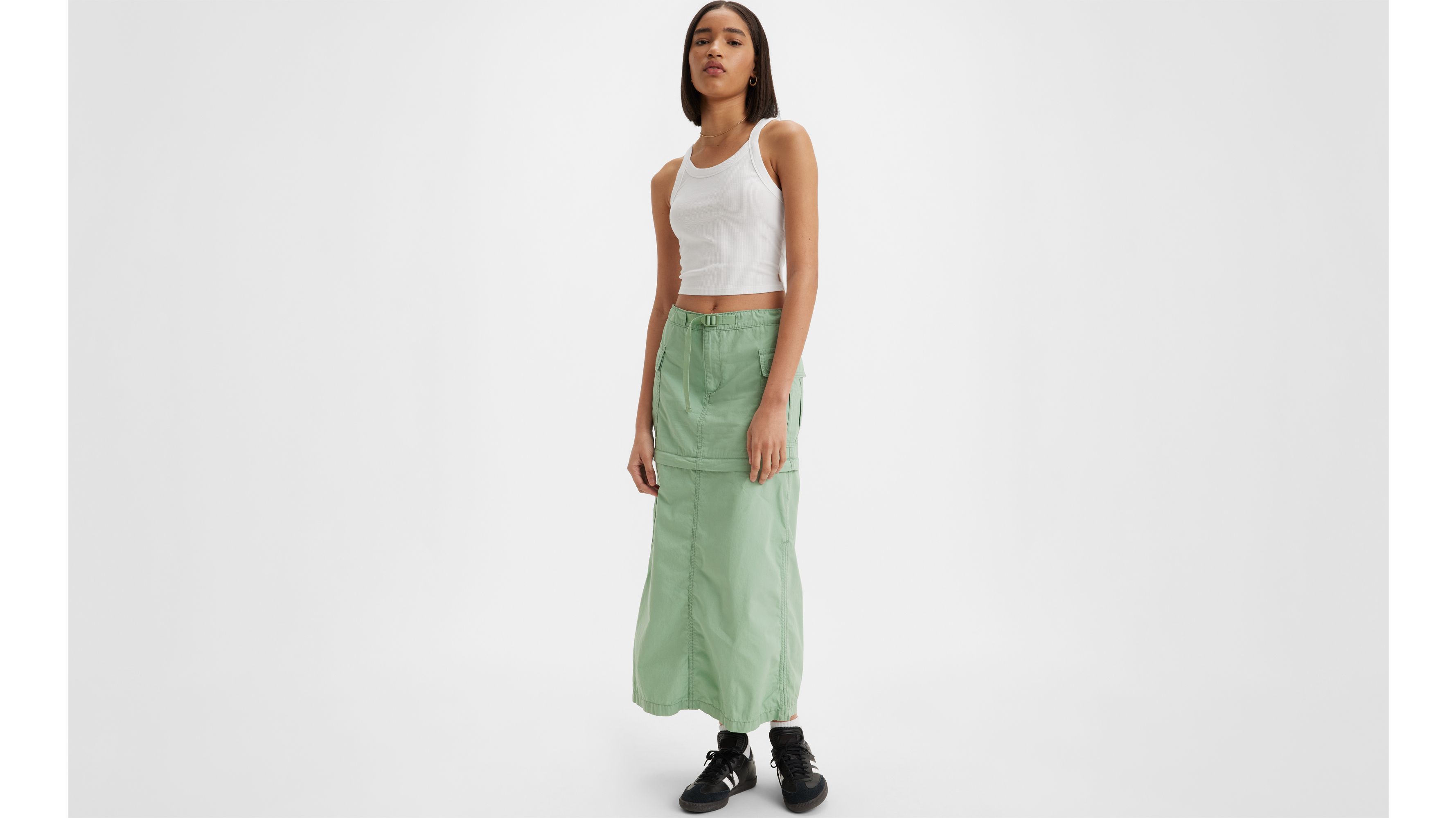 Convertible Cargo Skirt Green Levi's® PL