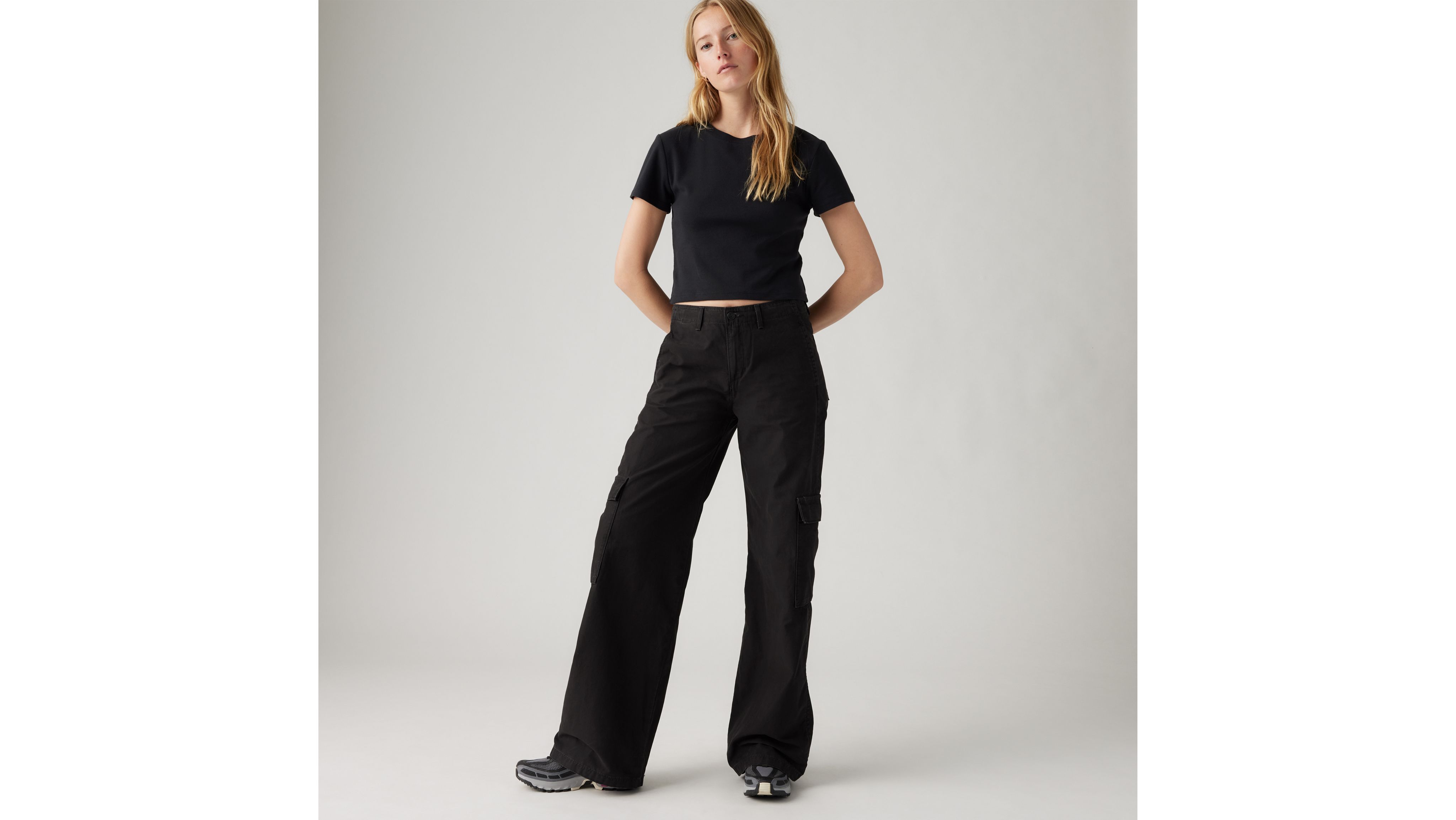 Baggy Cargo Pants Black Levi's® US