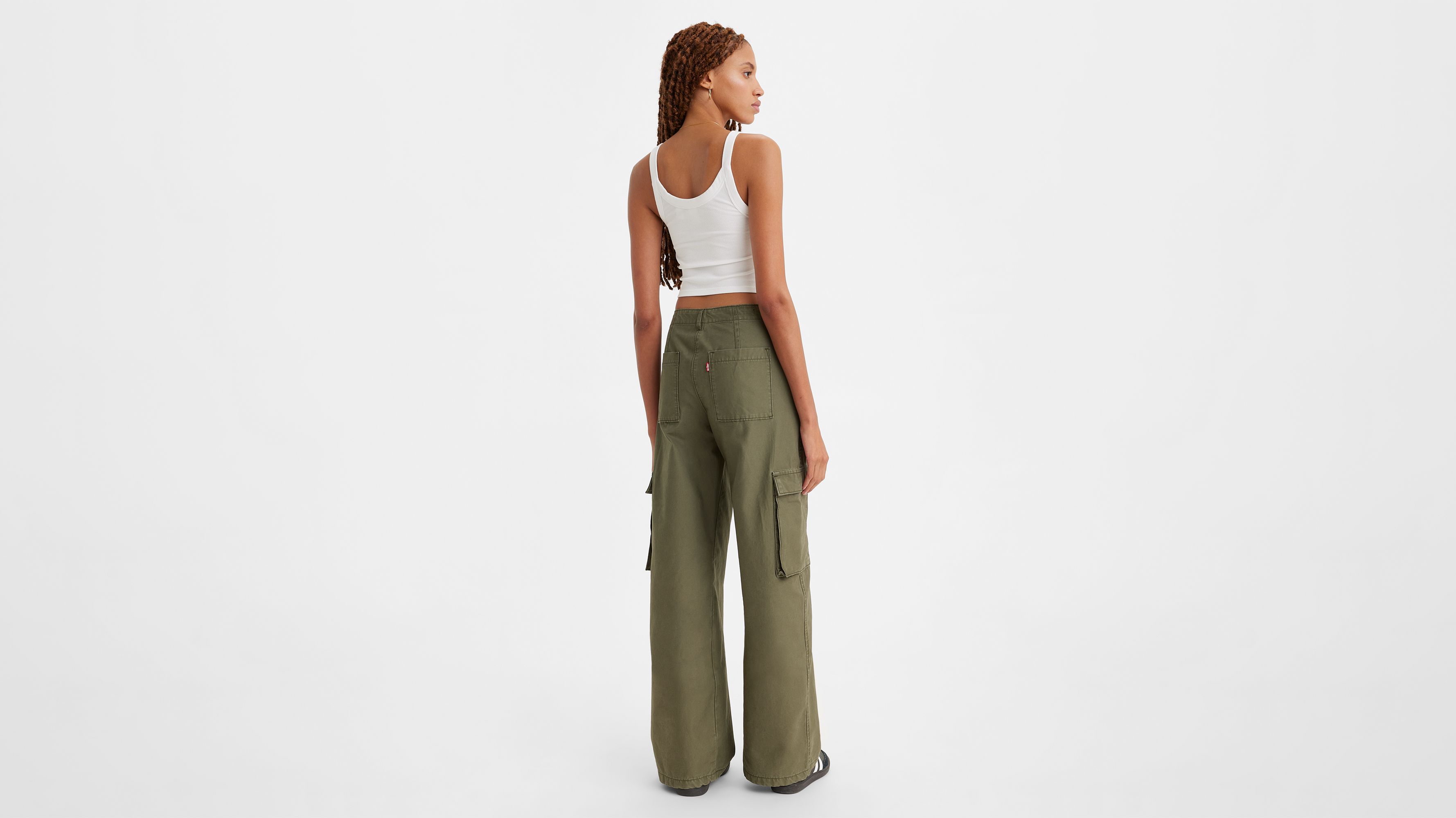 Baggy Cargo Pants Green Levi's® CA