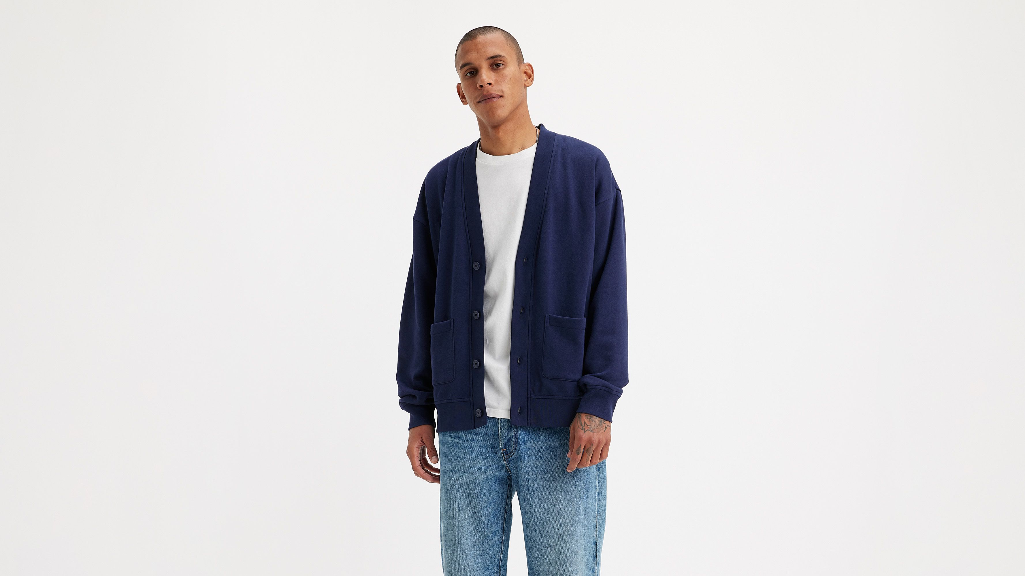 Sweatshirtcardigan Blau Levi's® DE