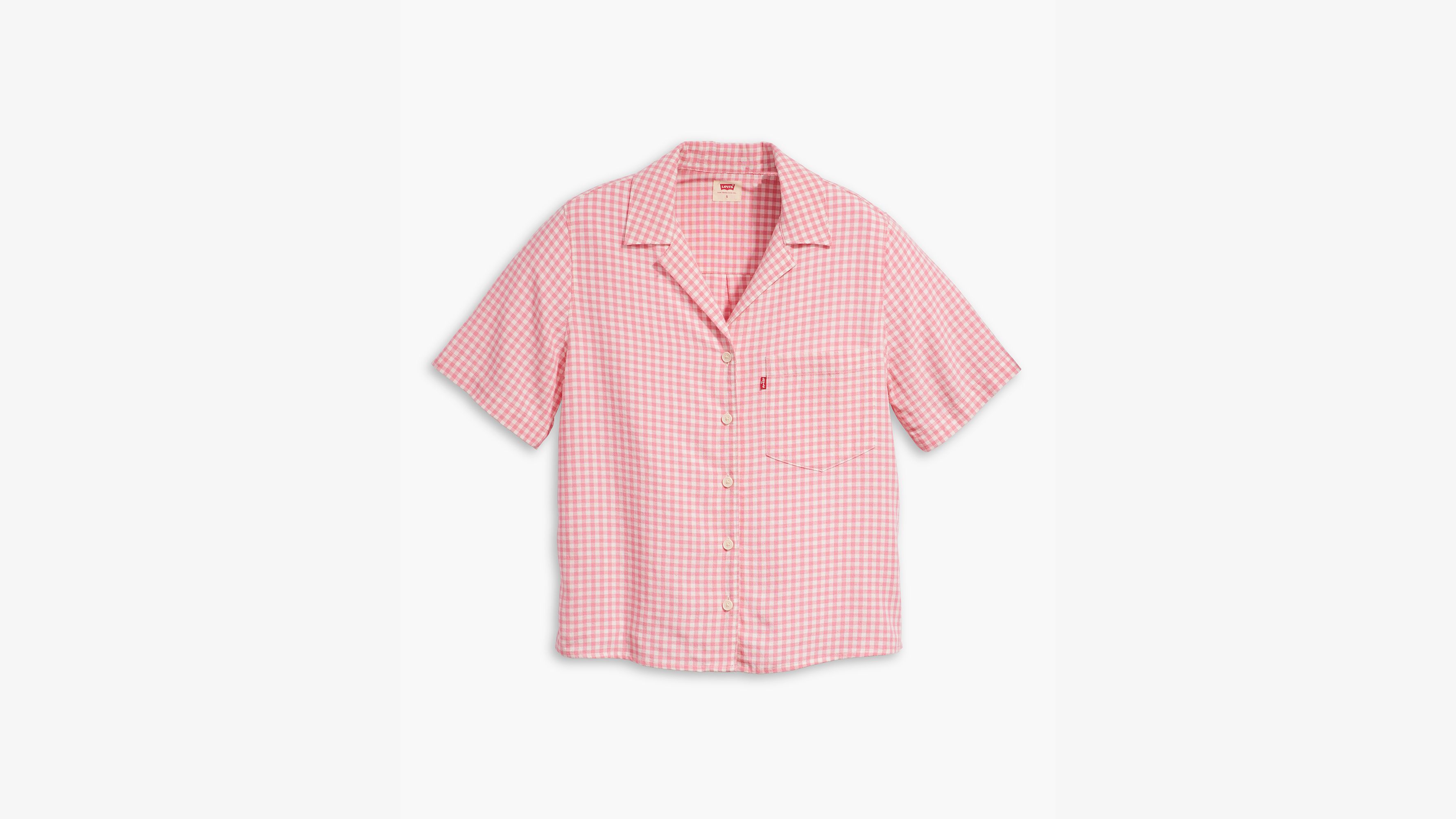 Joyce Short Sleeve Resort Shirt Red Levi's® CA