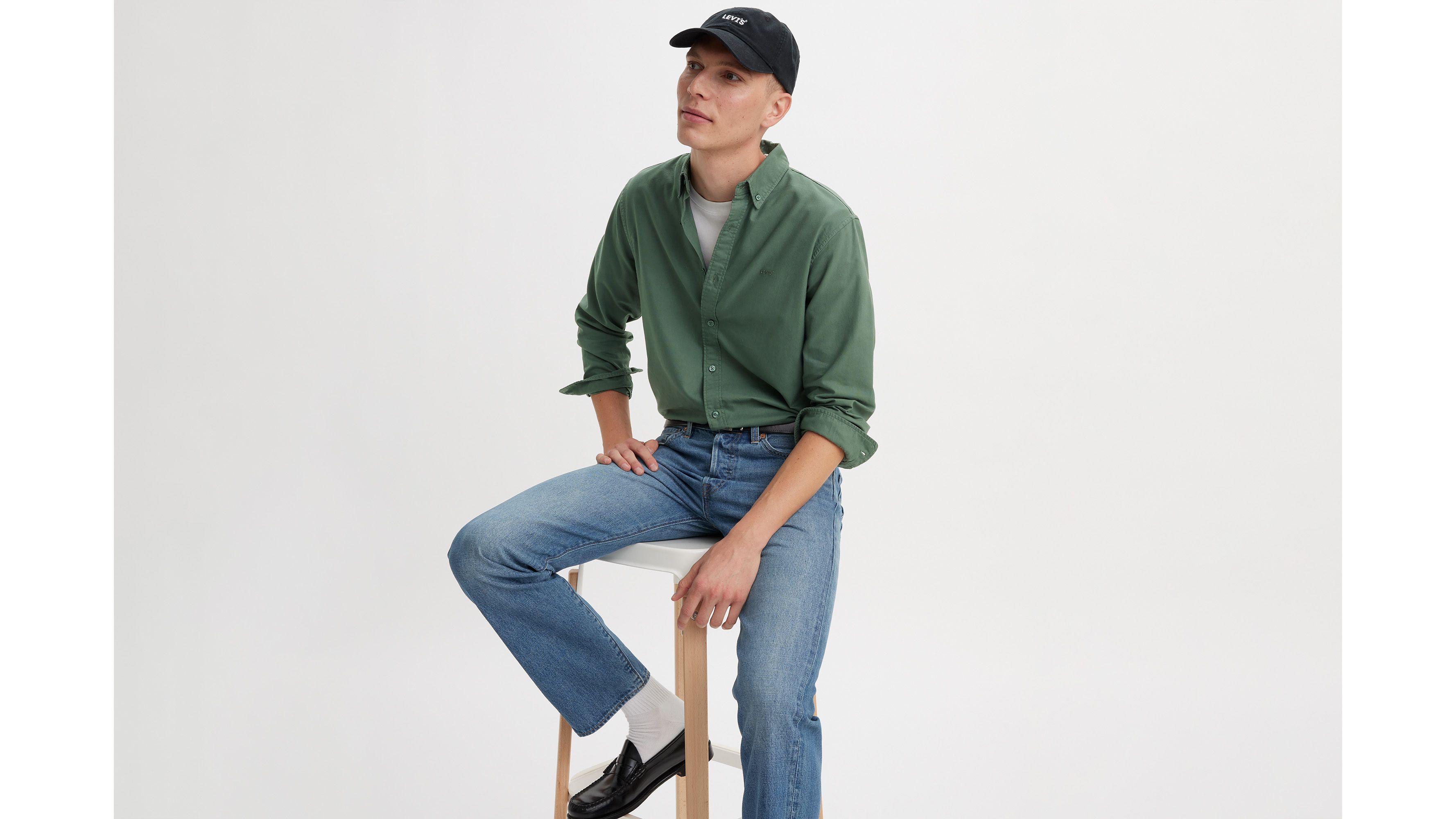 Authentic Buttondown Shirt Green Levi's® GB