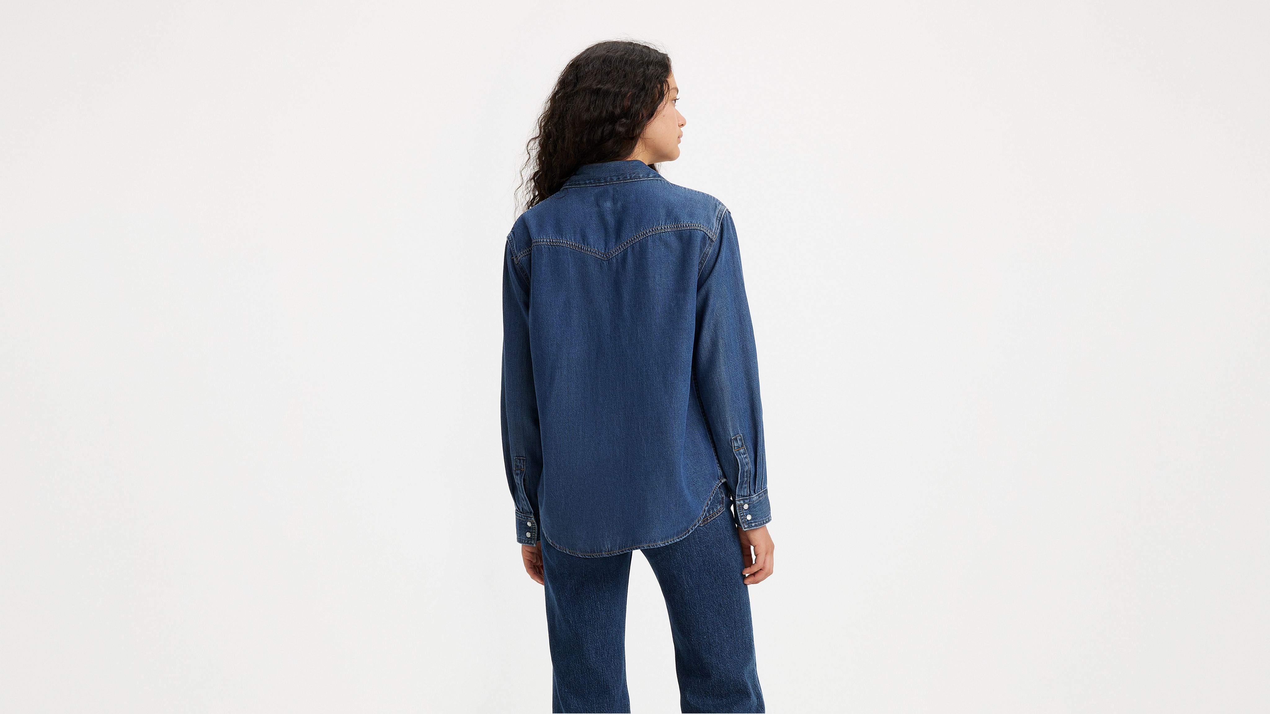 Teodora Western Shirt Blue Levi's® FR