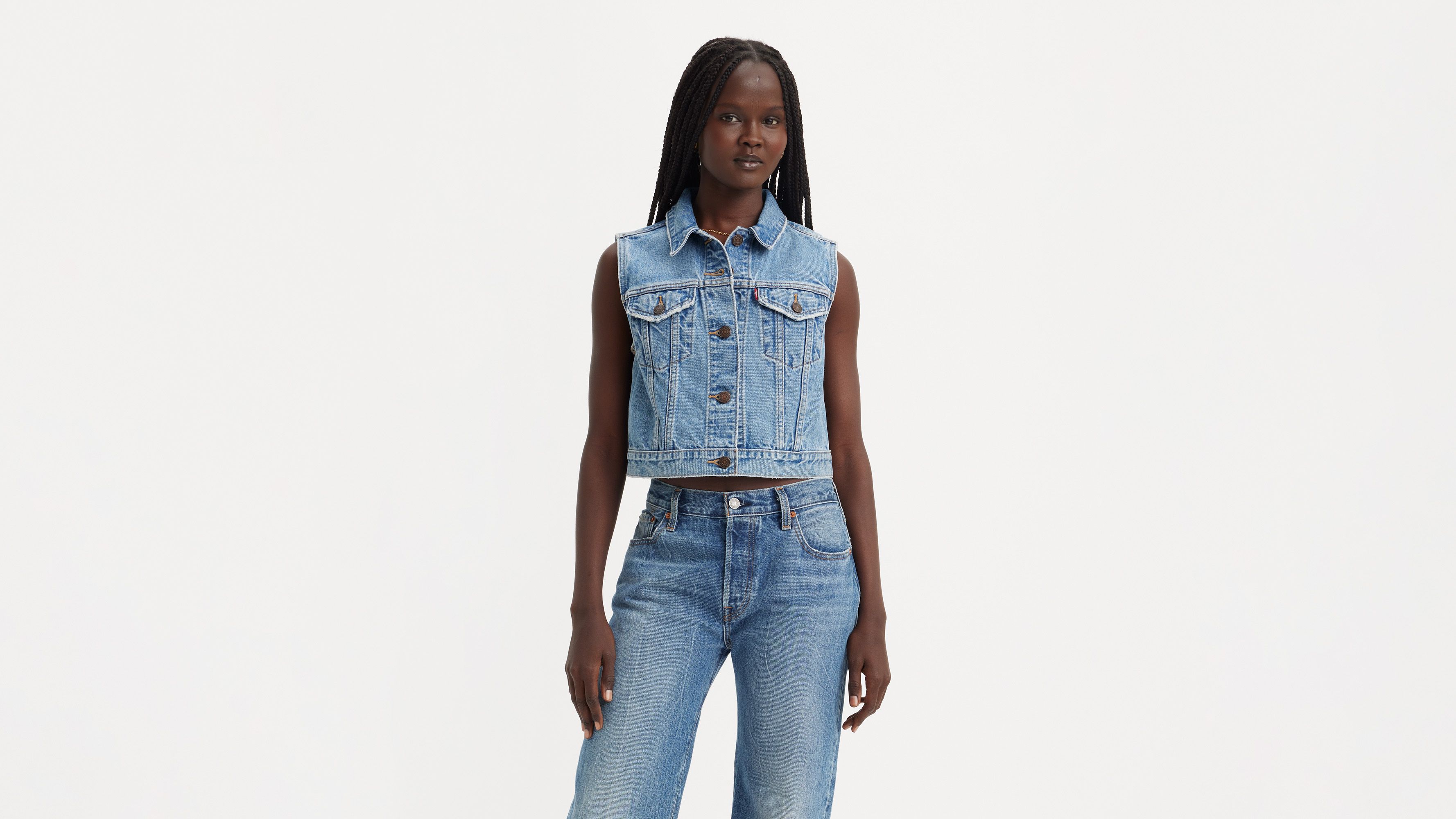 Xs Vest - Medium Wash | Levi&rsquo;s® US