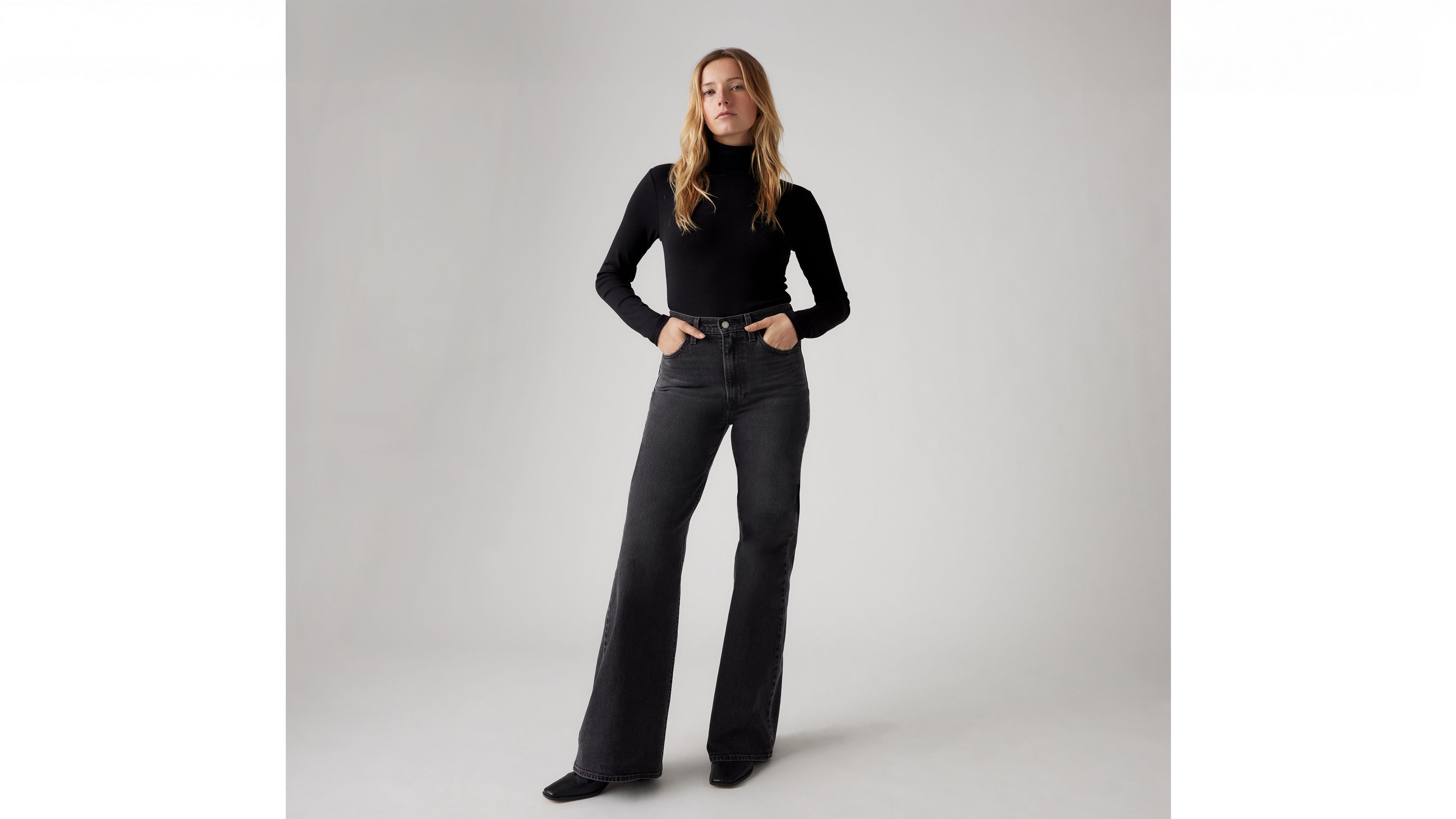 Ribcage Bell Women's Jeans Black Levi's® US