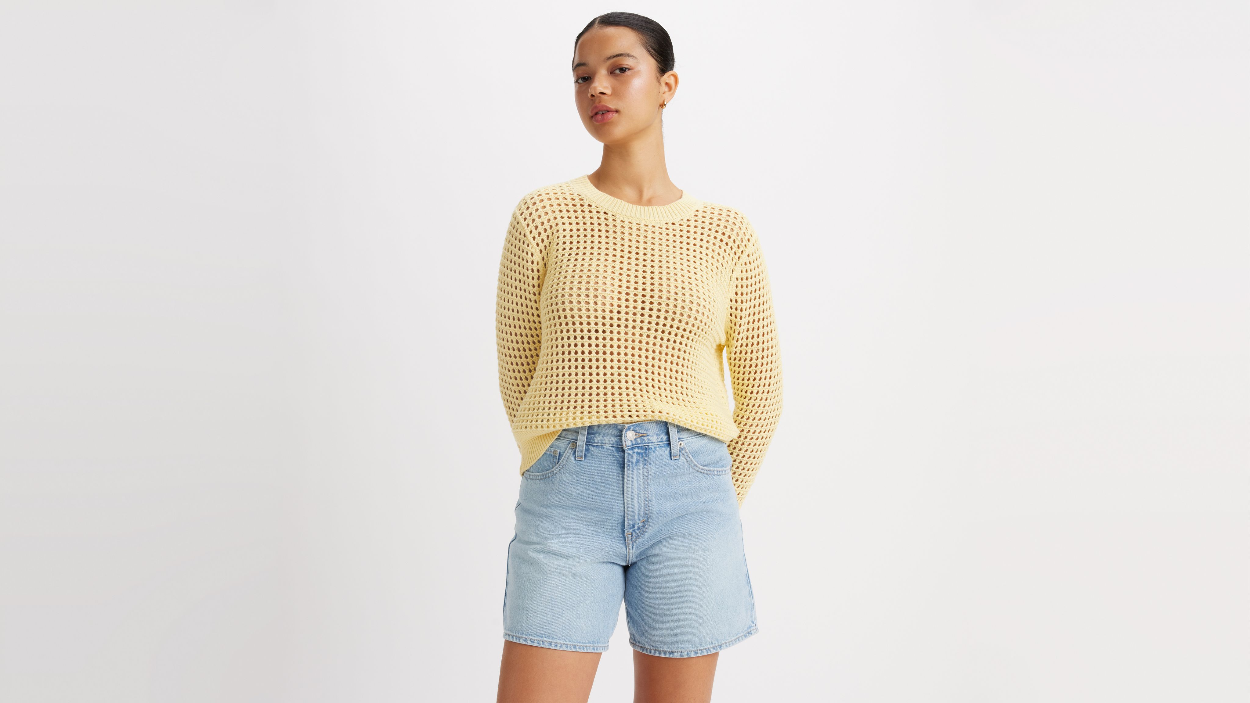 Superbloom Crochet Longsleeve Top Yellow Levi's® DE