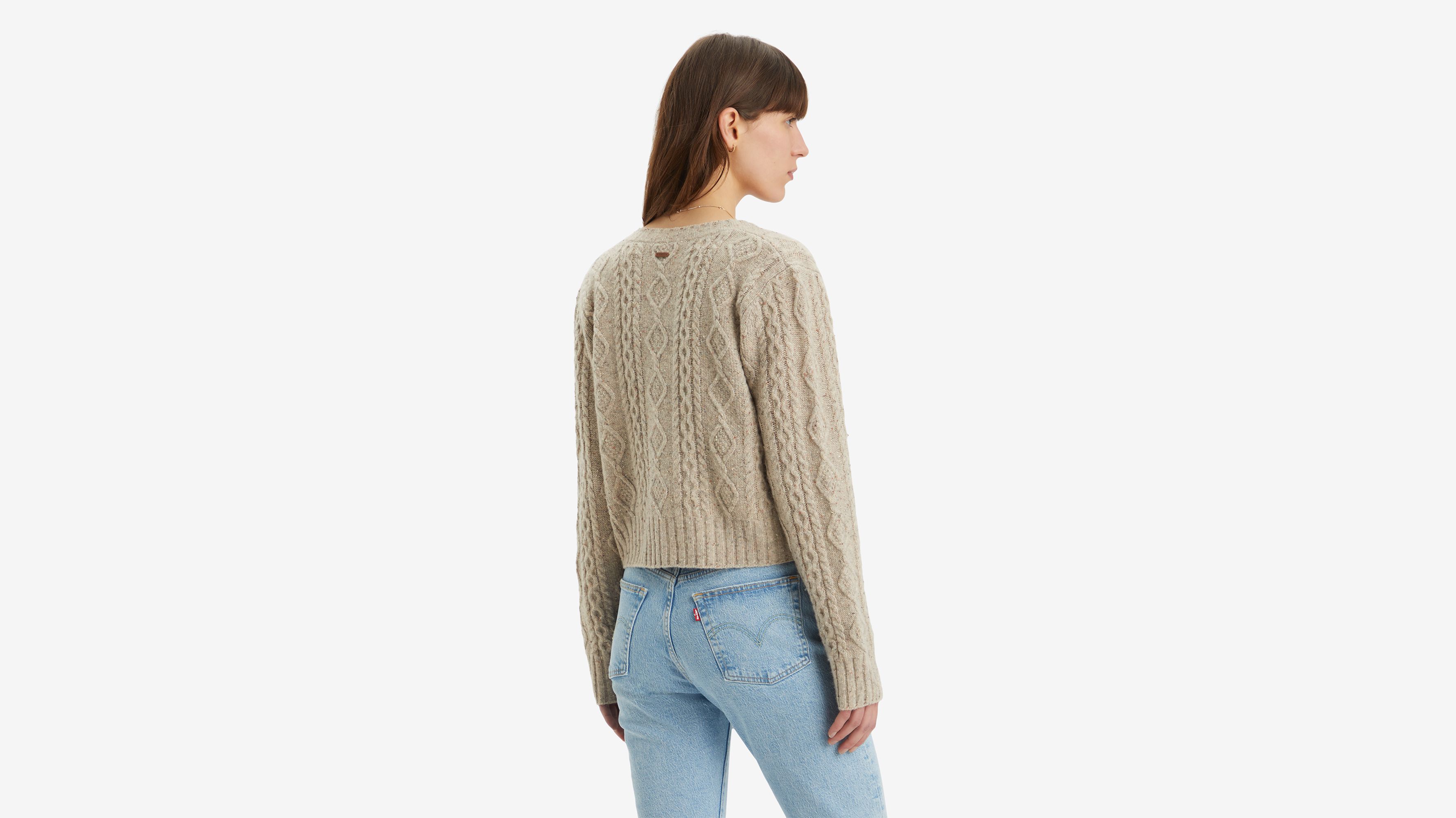 Primrose Cable Cardigan Beige Levi's® GB