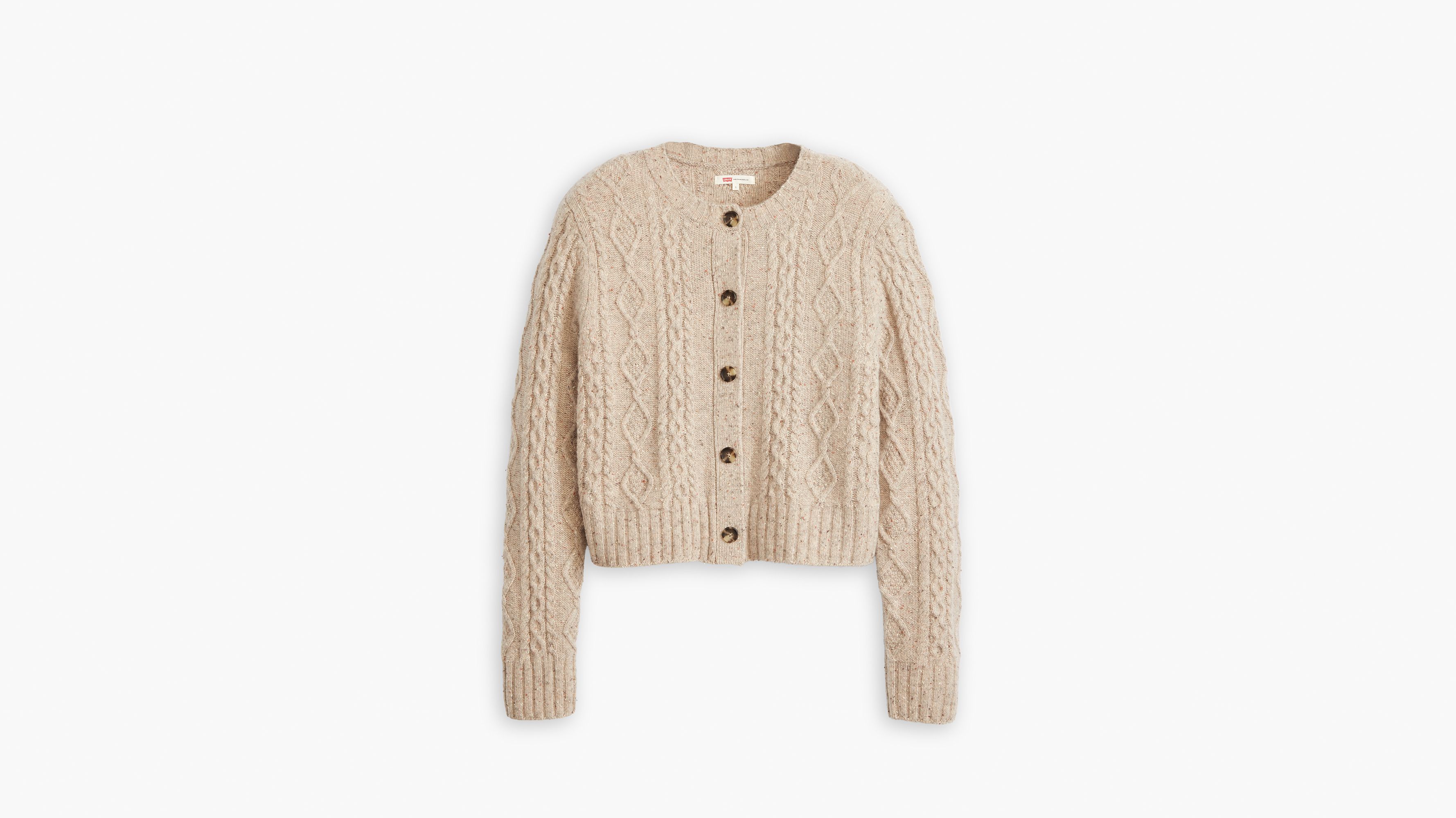 Primrose Cable Cardigan Beige Levi's® GB